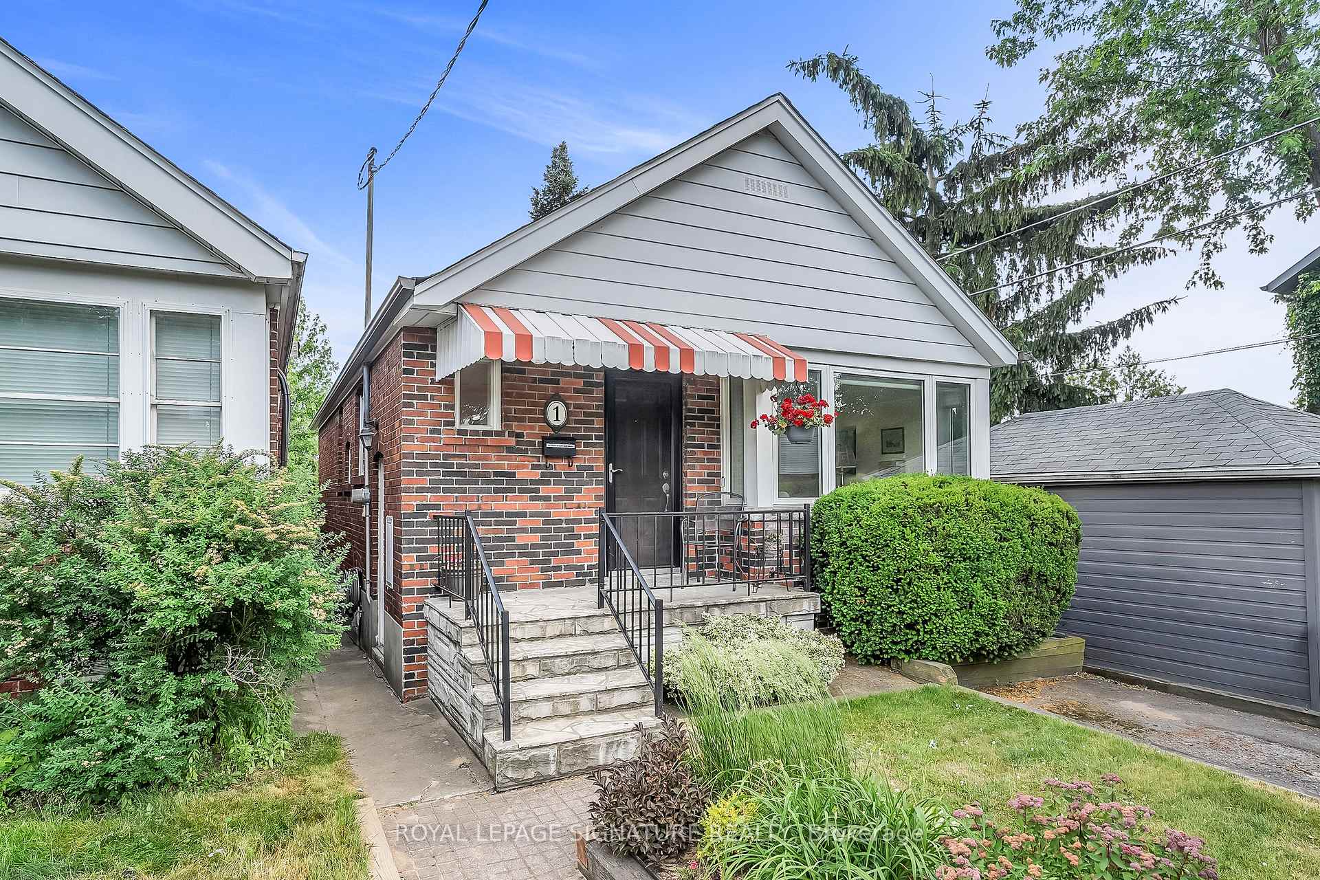 Front of 1 Dieppe Road