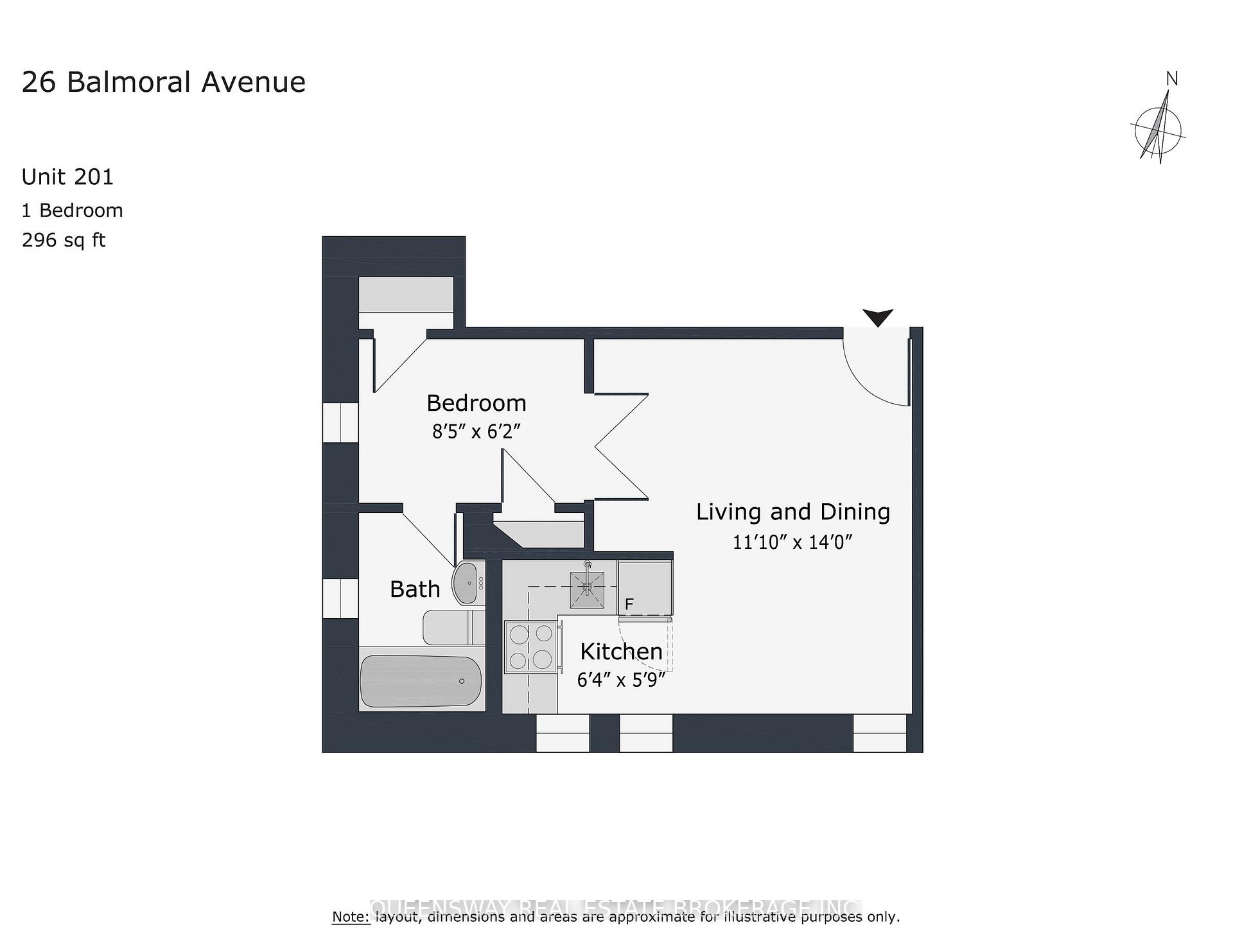 Photo 12 of Unit 201, 26 Balmoral Avenue, Toronto, Yonge-St. Clair — HOMEH