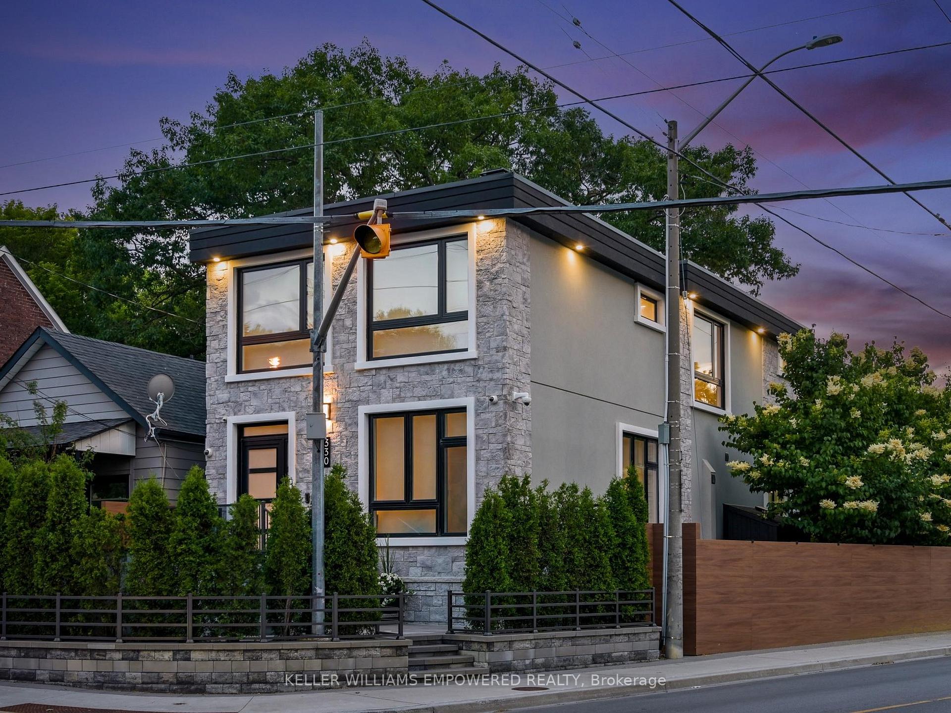 Front of 330 Cedarvale Avenue