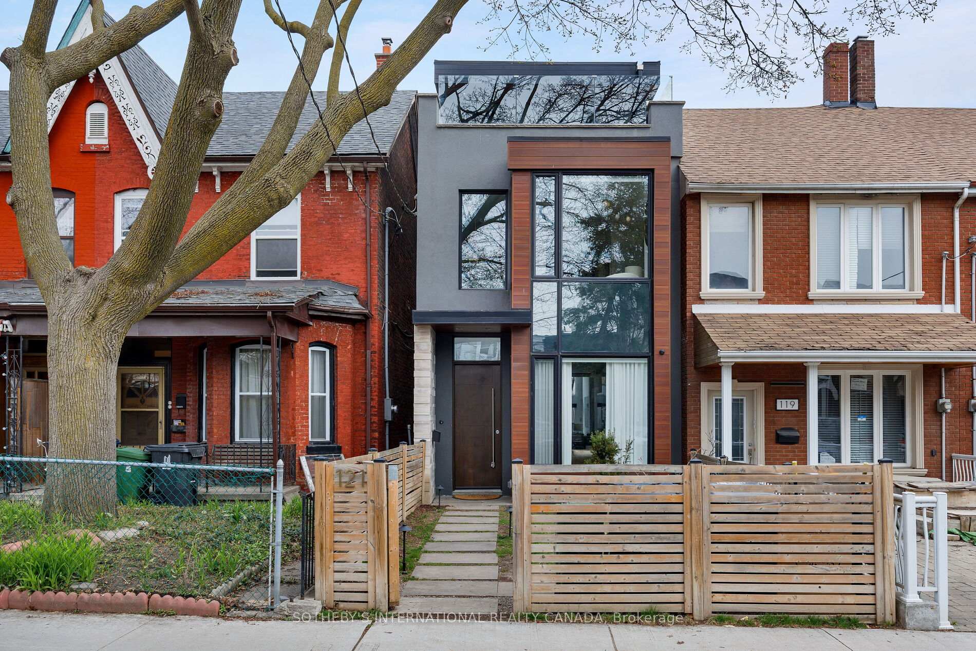 Front of 121 Markham Street