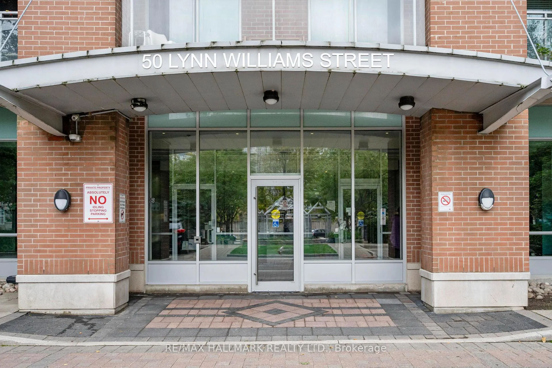 Front of Unit 906, 50 Lynn Williams Street