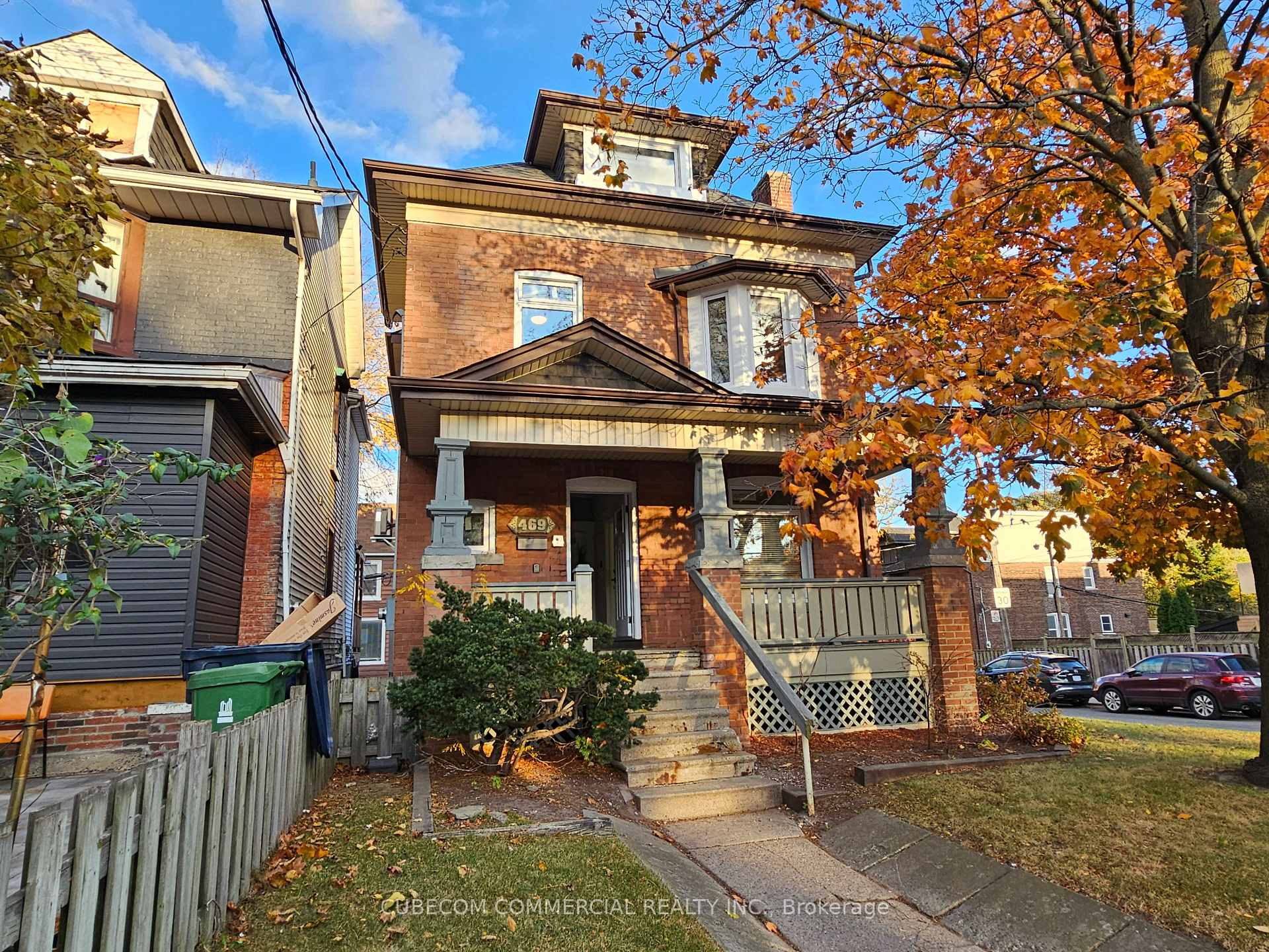 Front of 469 Pape Avenue