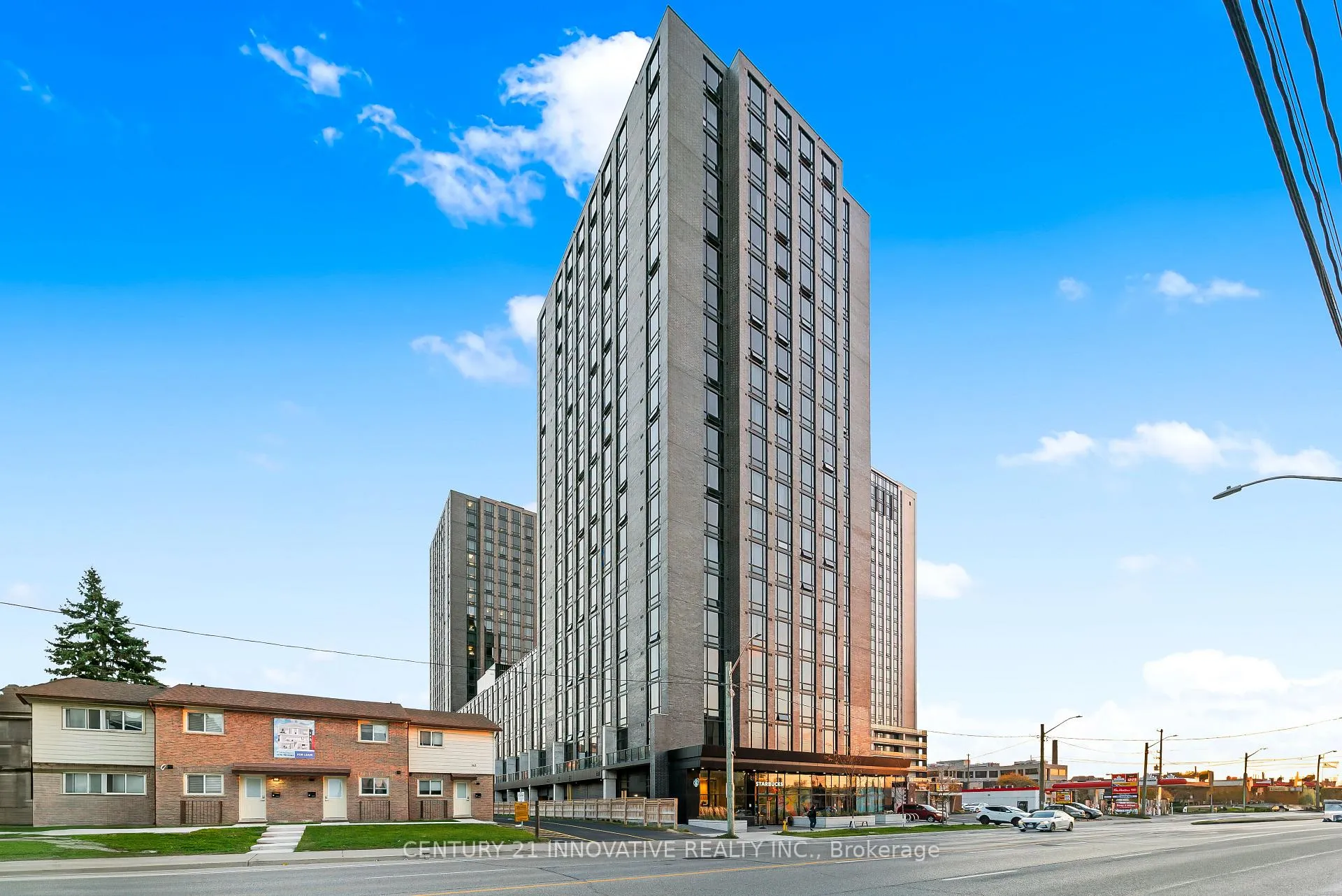 Front of Unit 1208, 145 Columbia Street W