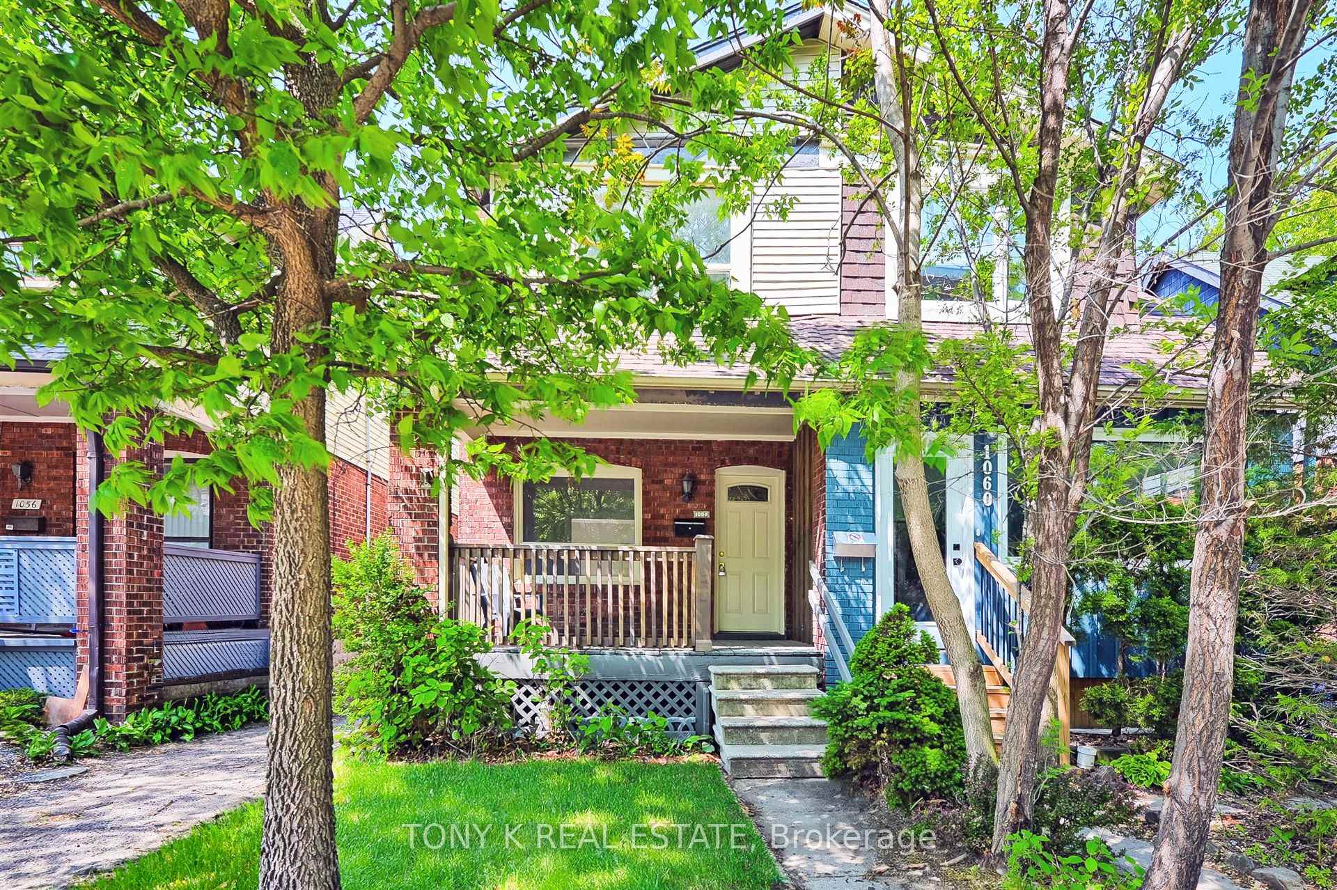 Front of 1058 Woodbine Avenue