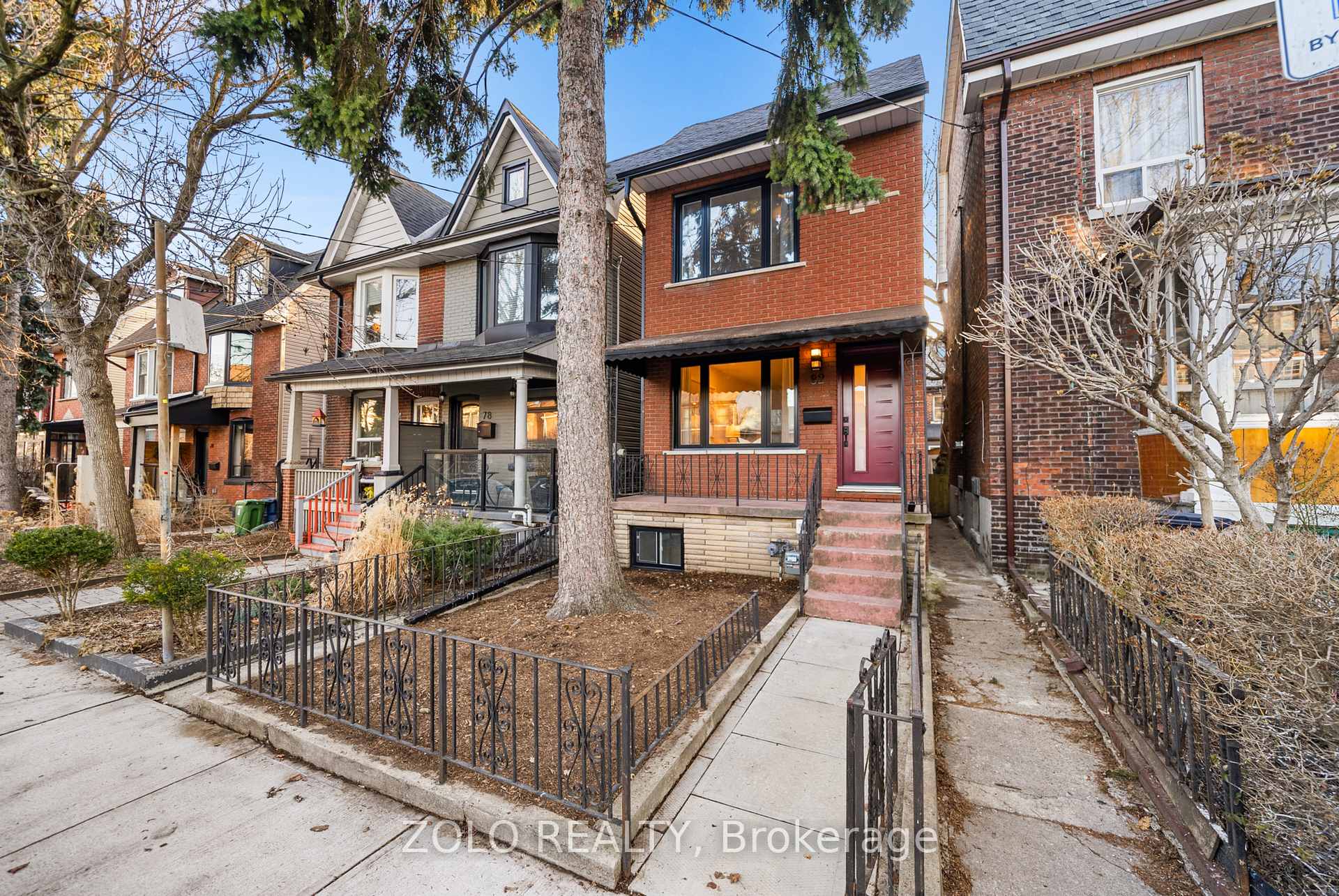 Front of 82 Bellwoods Avenue