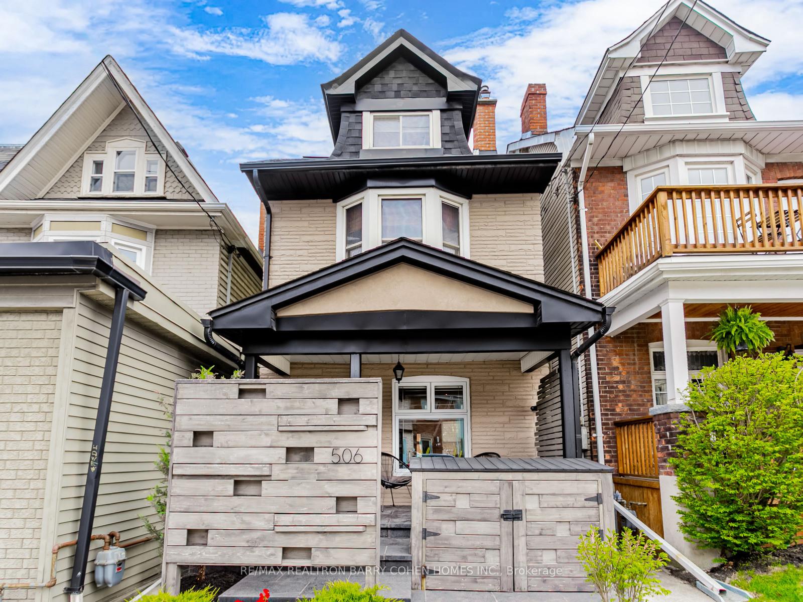 Front of 506 Pape Avenue