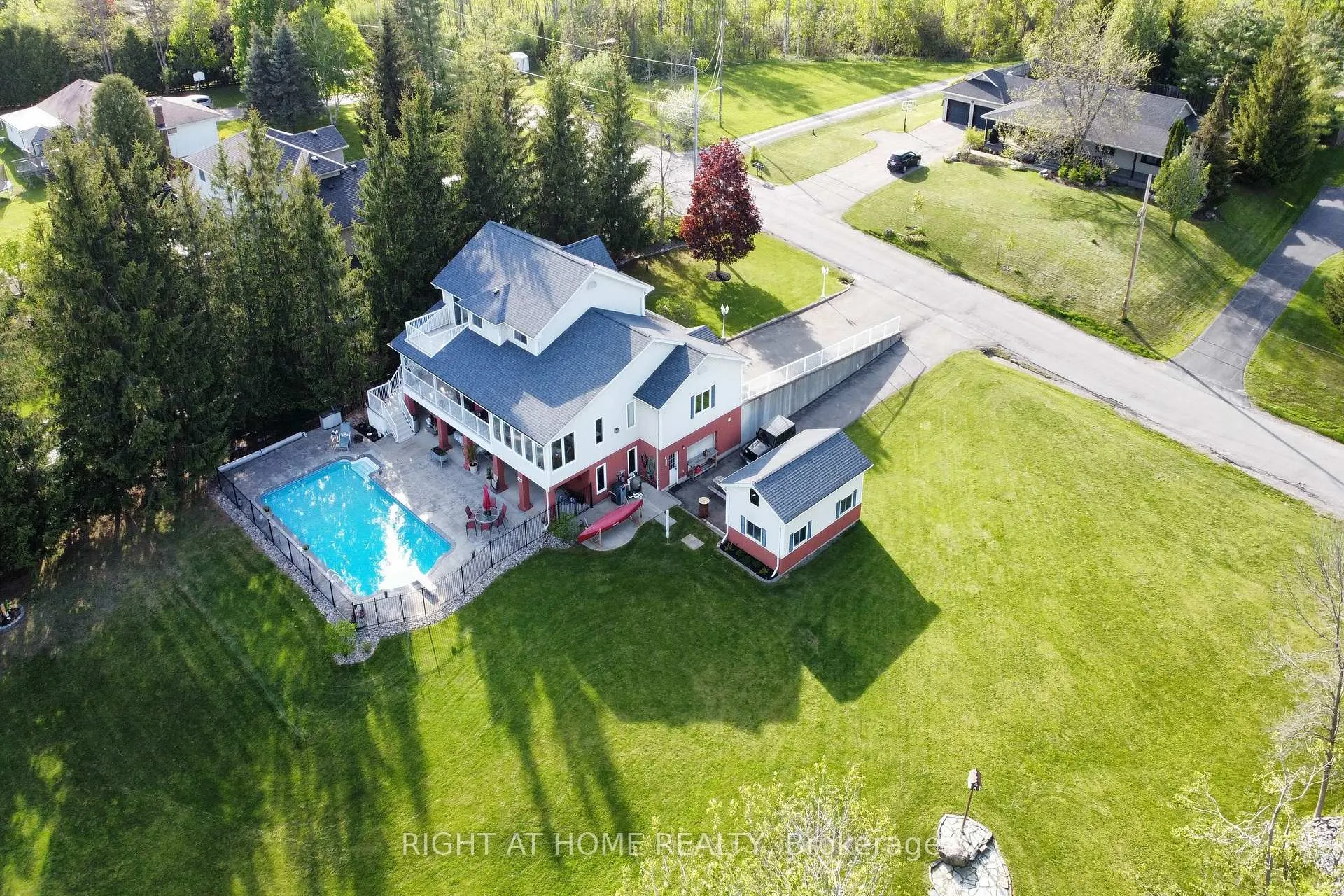 Front of 599 Maniece Avenue