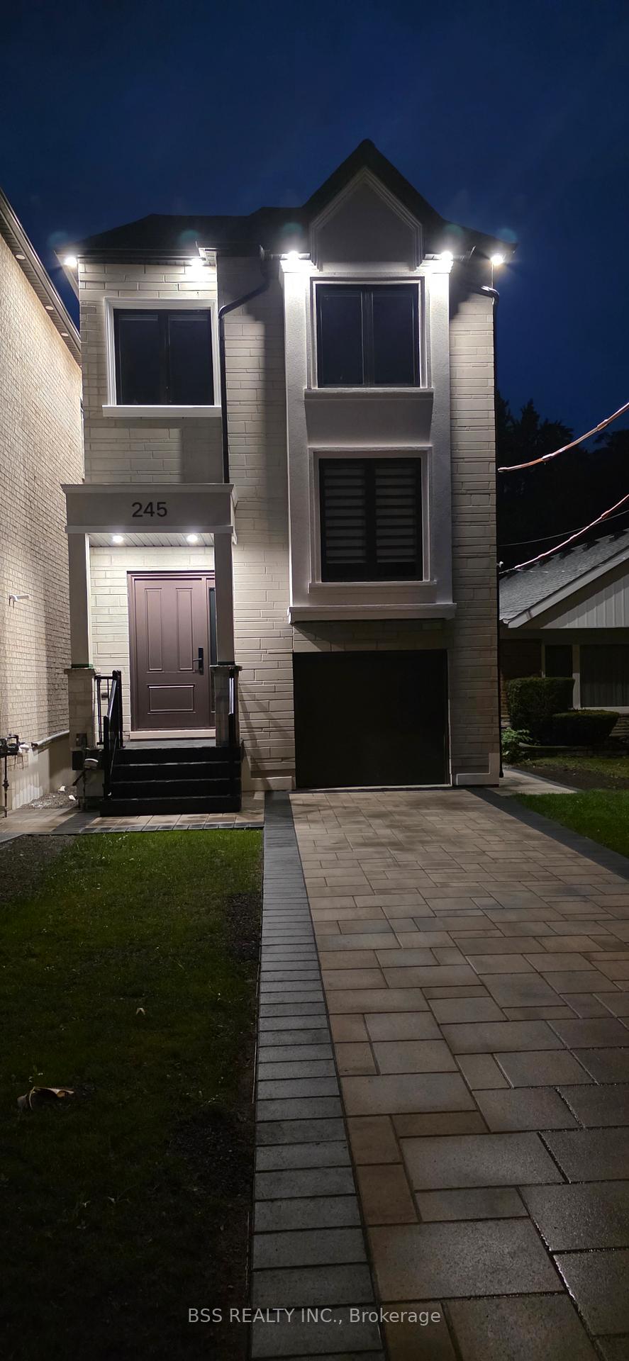 Front of 245 Ferris Road