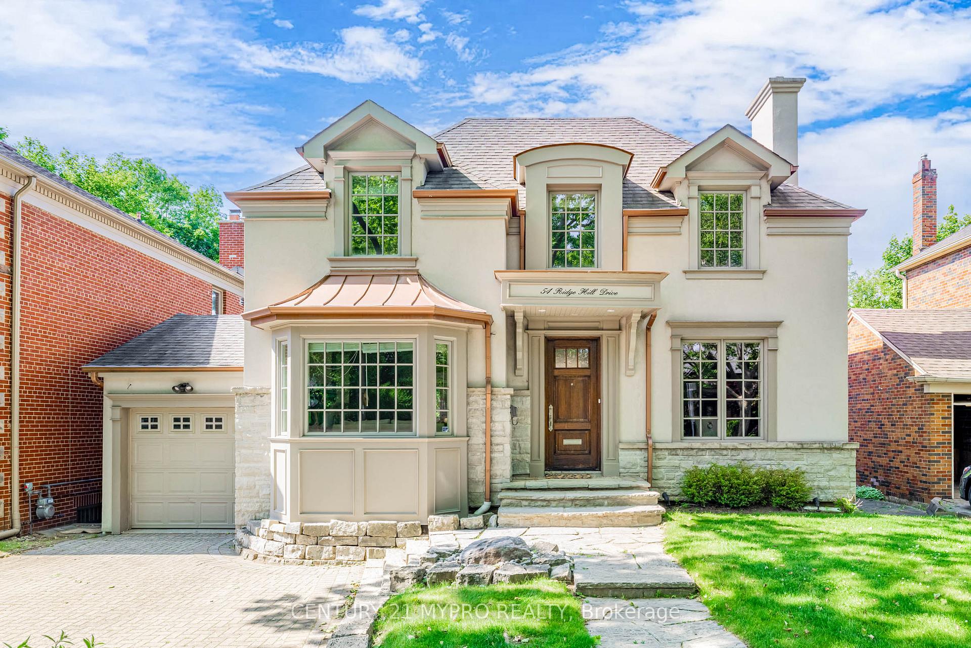 Front of 54 Ridge Hill Drive