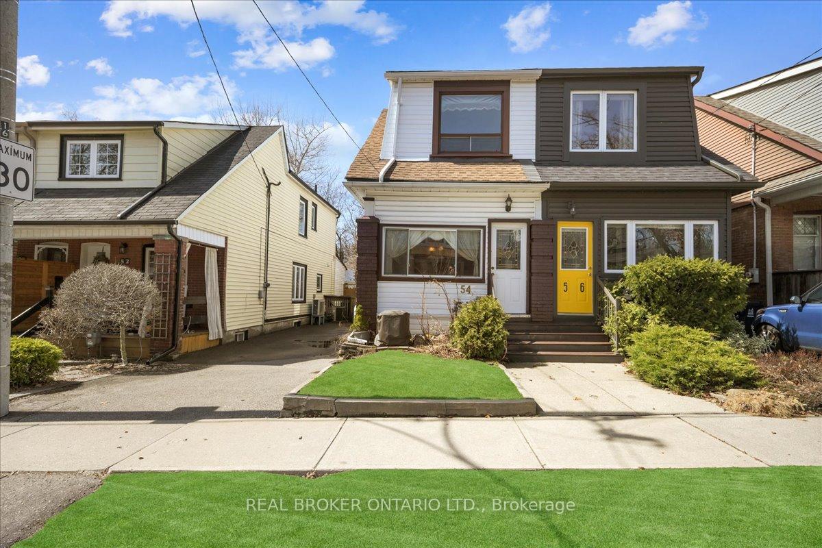 Front of 54 Moberly Avenue