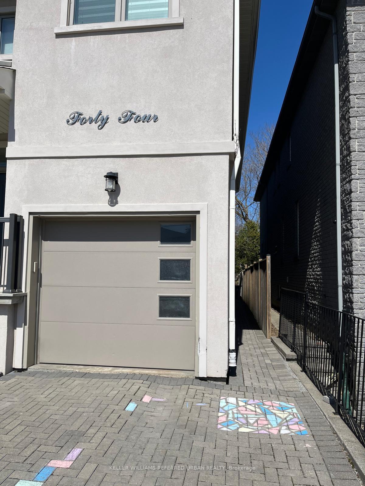 Front of Unit BSMT 1, 44 Regina Avenue