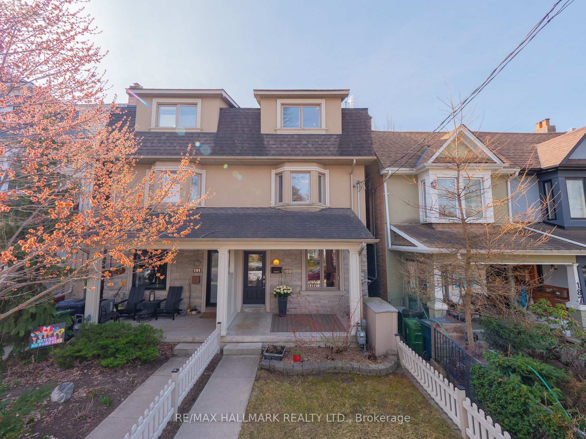 Front of 189 Riverdale Avenue