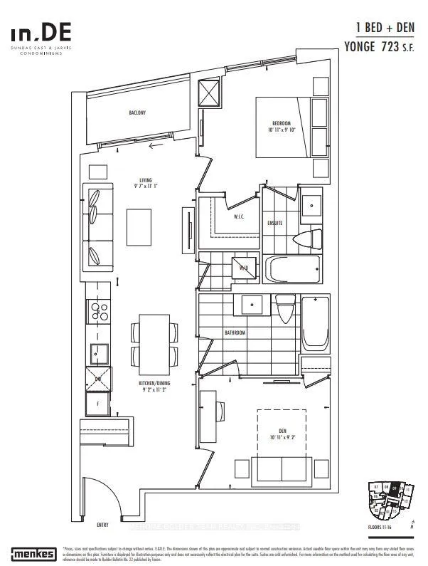 Photo 16 of Unit 2109, 219 Dundas Street E, Toronto, Church-Yonge Corridor — HOMEH