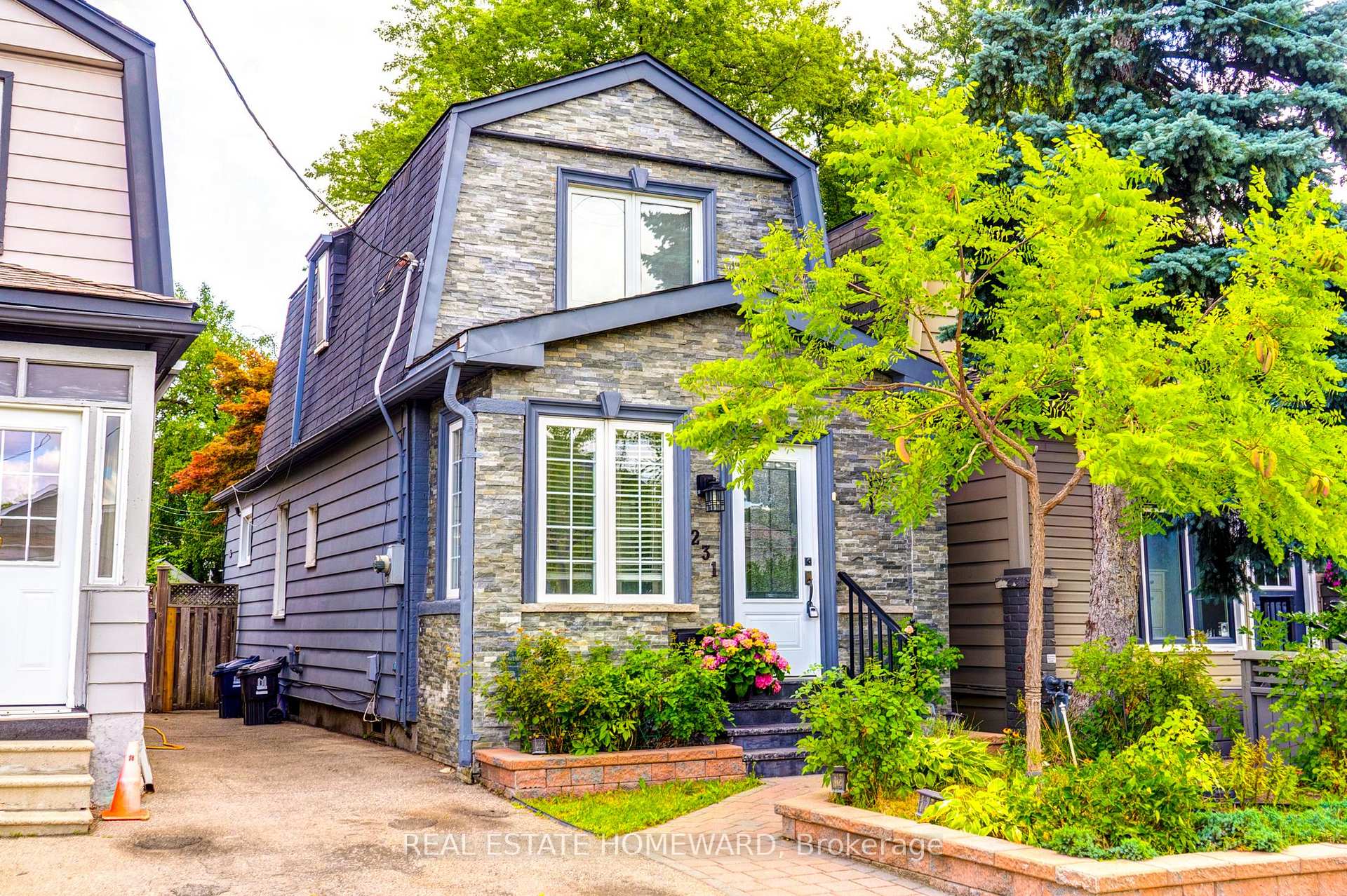 Front of 231 Donlands Avenue