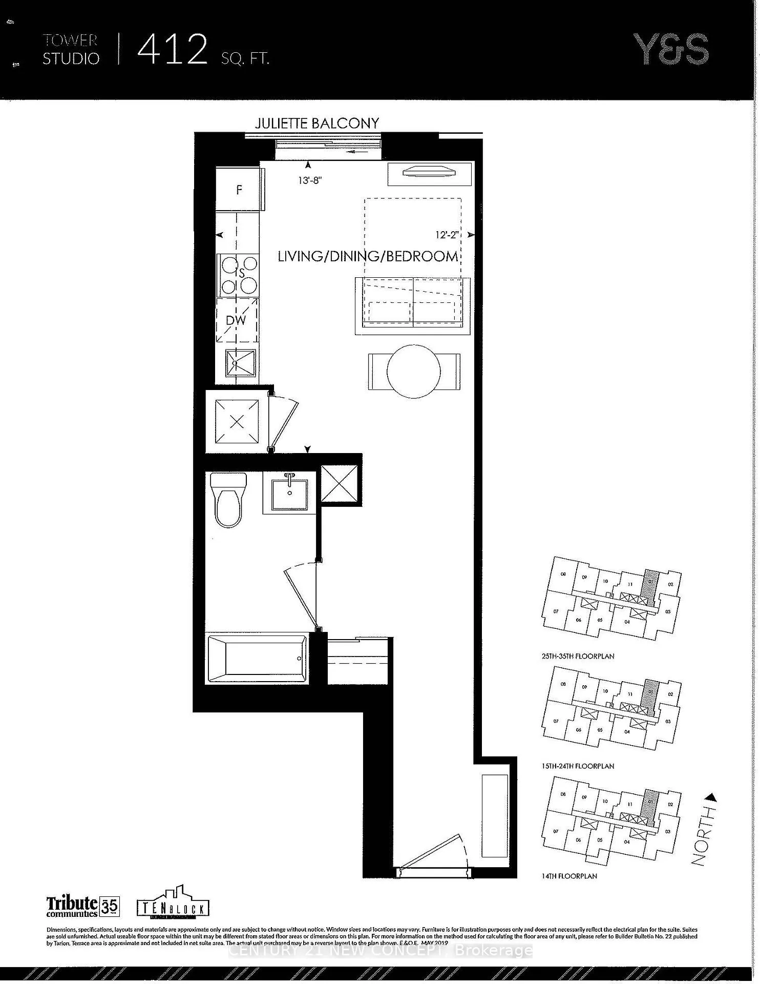 Photo 19 of Unit 2401, 20 Soudan Avenue, Toronto, Mount Pleasant West — HOMEH
