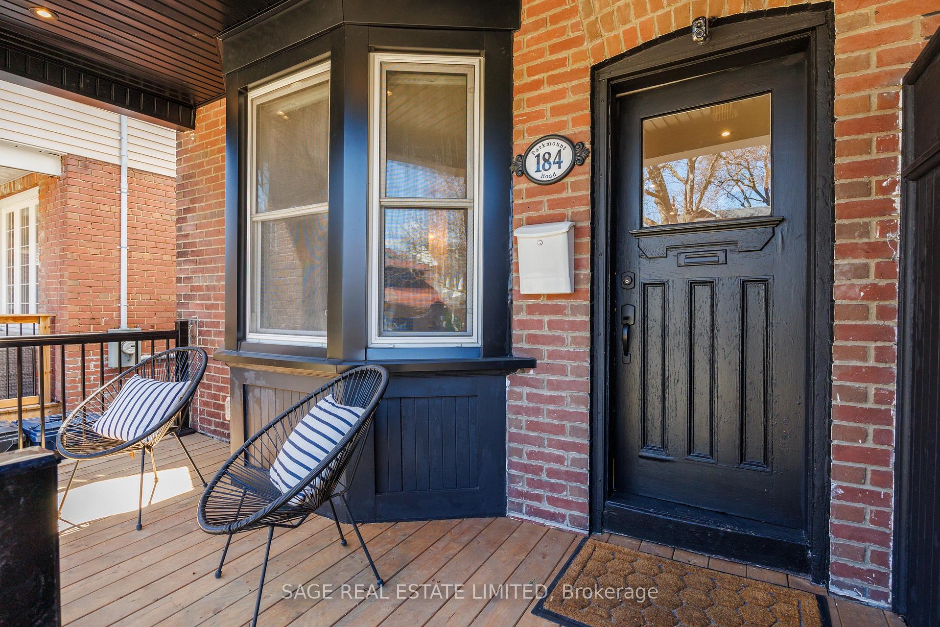 Front of 184 Parkmount Road