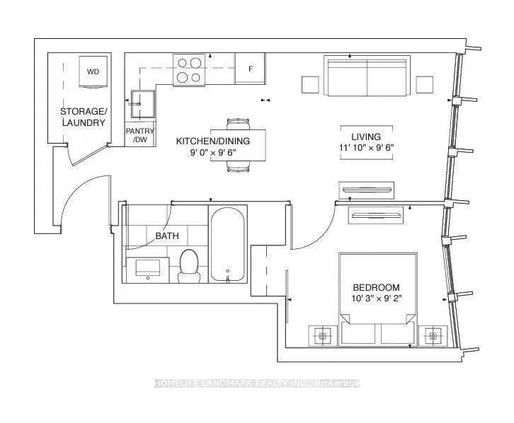 Photo 7 of Unit 1601, 60 Shuter Street, Toronto, Church-Yonge Corridor — HOMEH