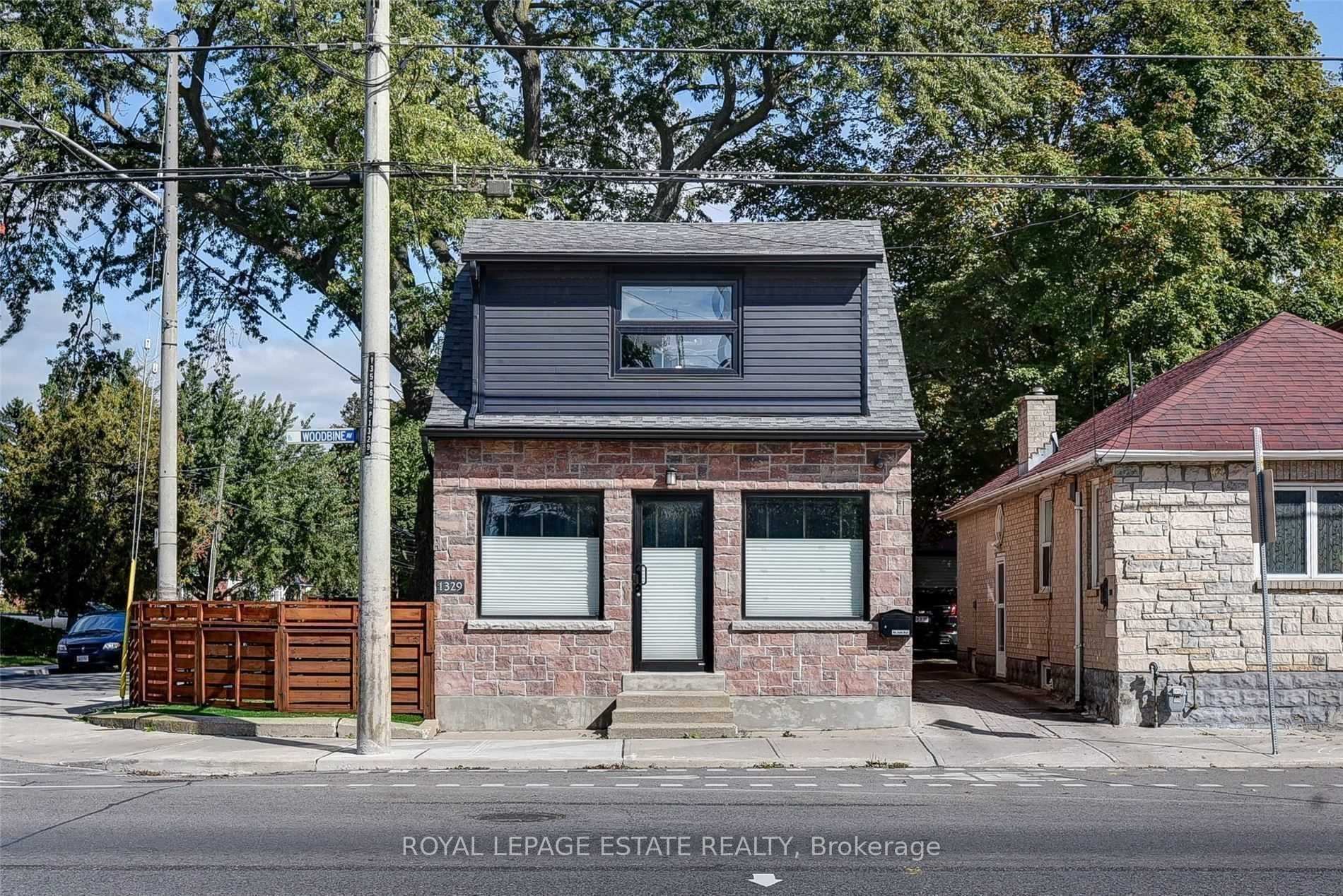 Front of Unit Bsmt, 1329 Woodbine Avenue