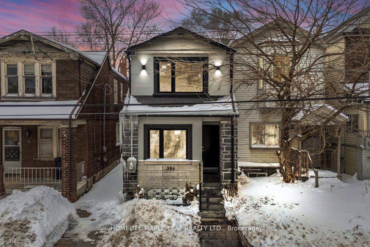 Front of 386 Coxwell Avenue