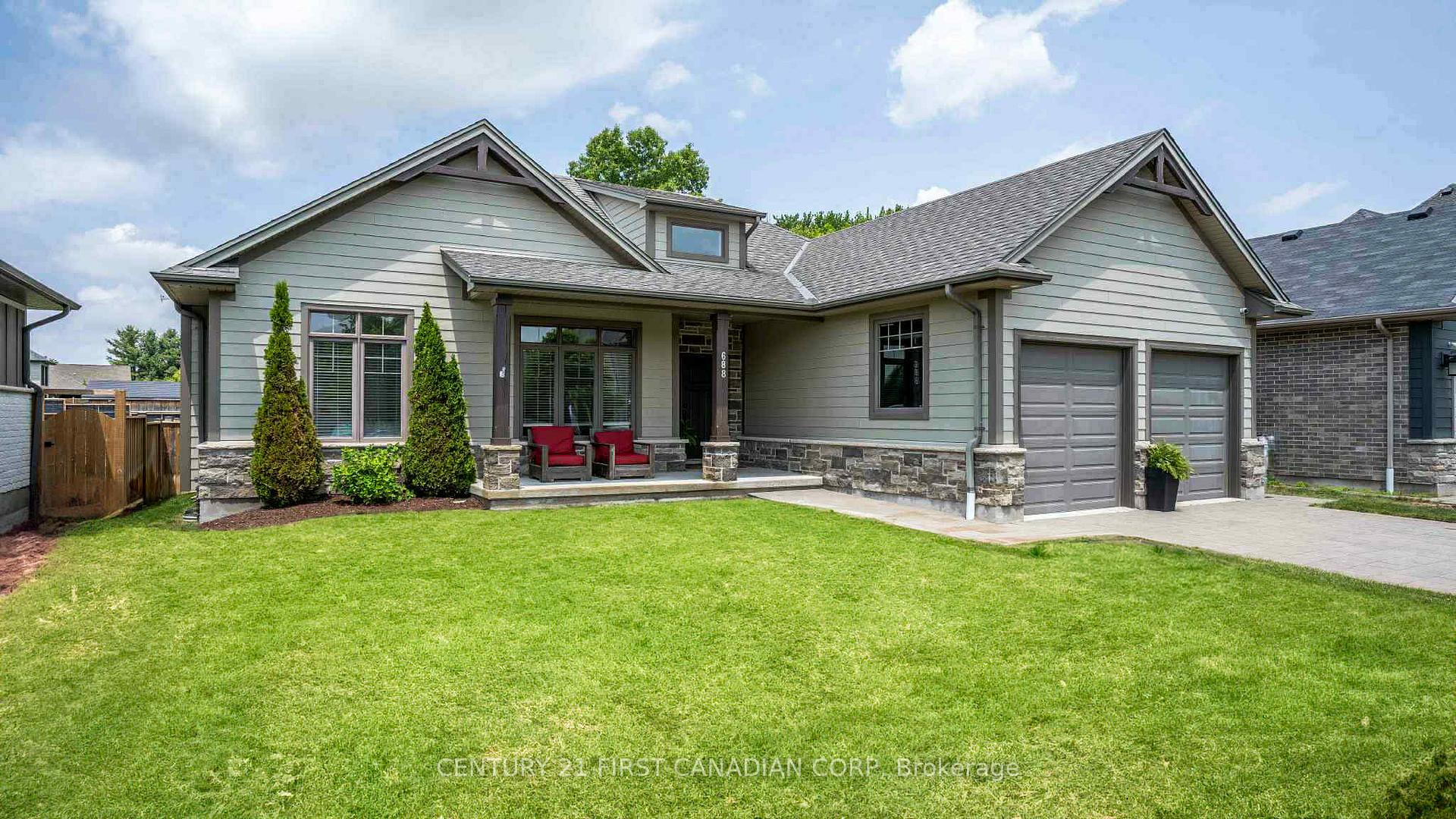 Front of 688 Woods Edge Road