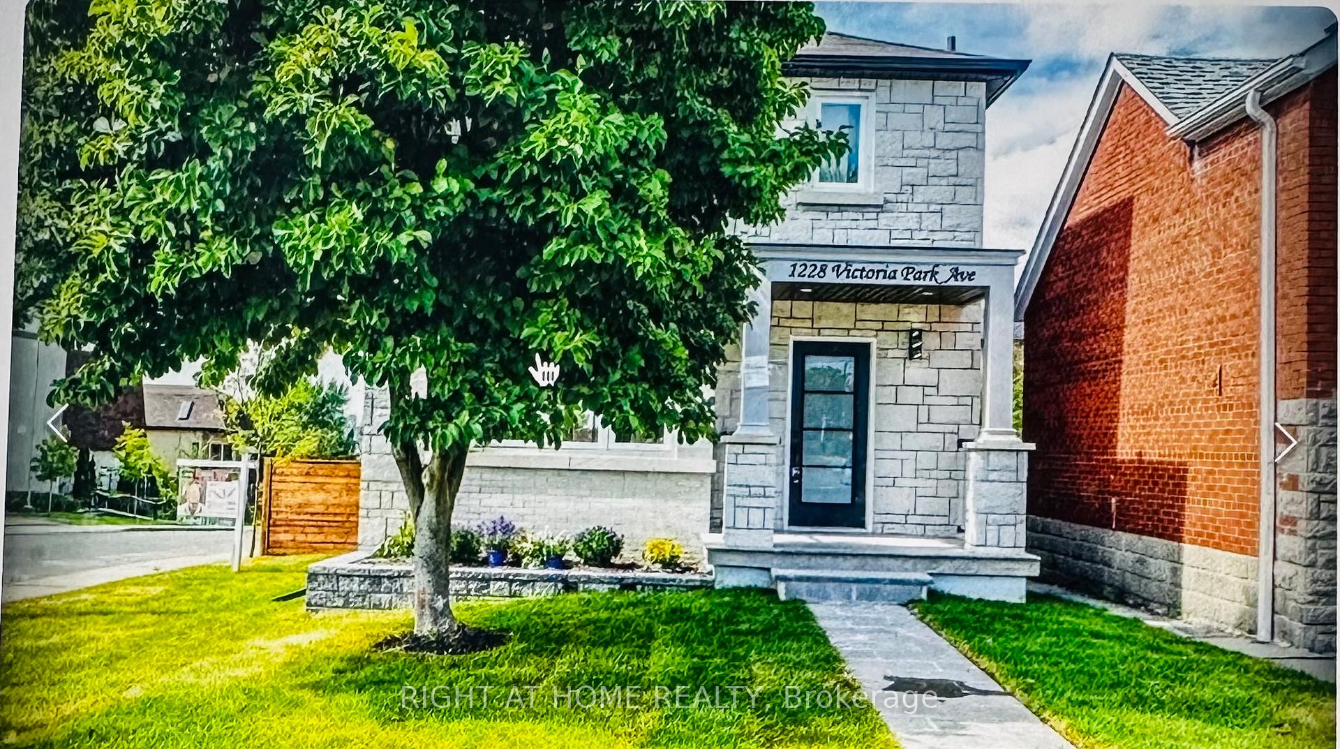 Front of 1228 Victoria Park Avenue