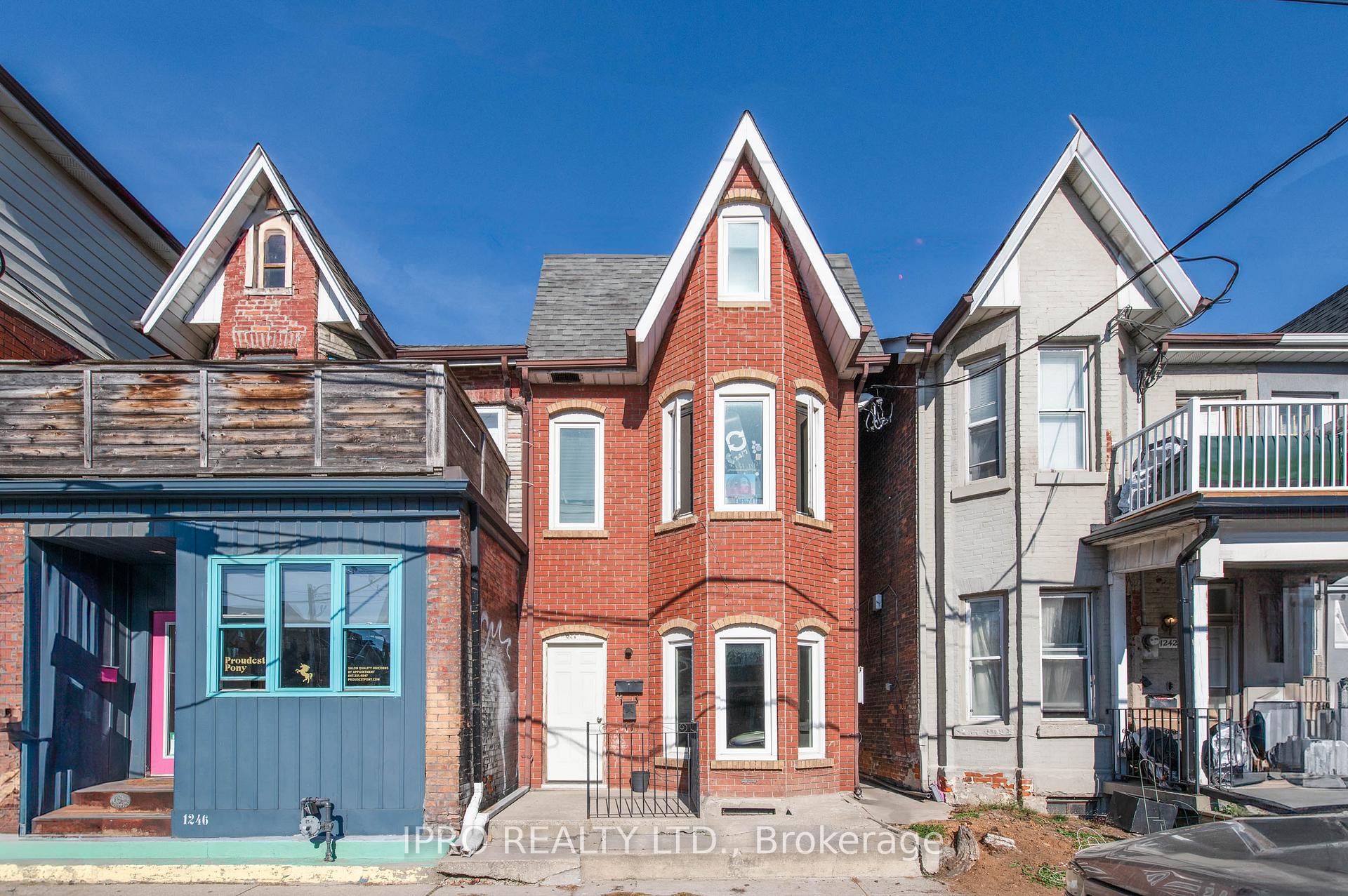 Front of 1244 College Street