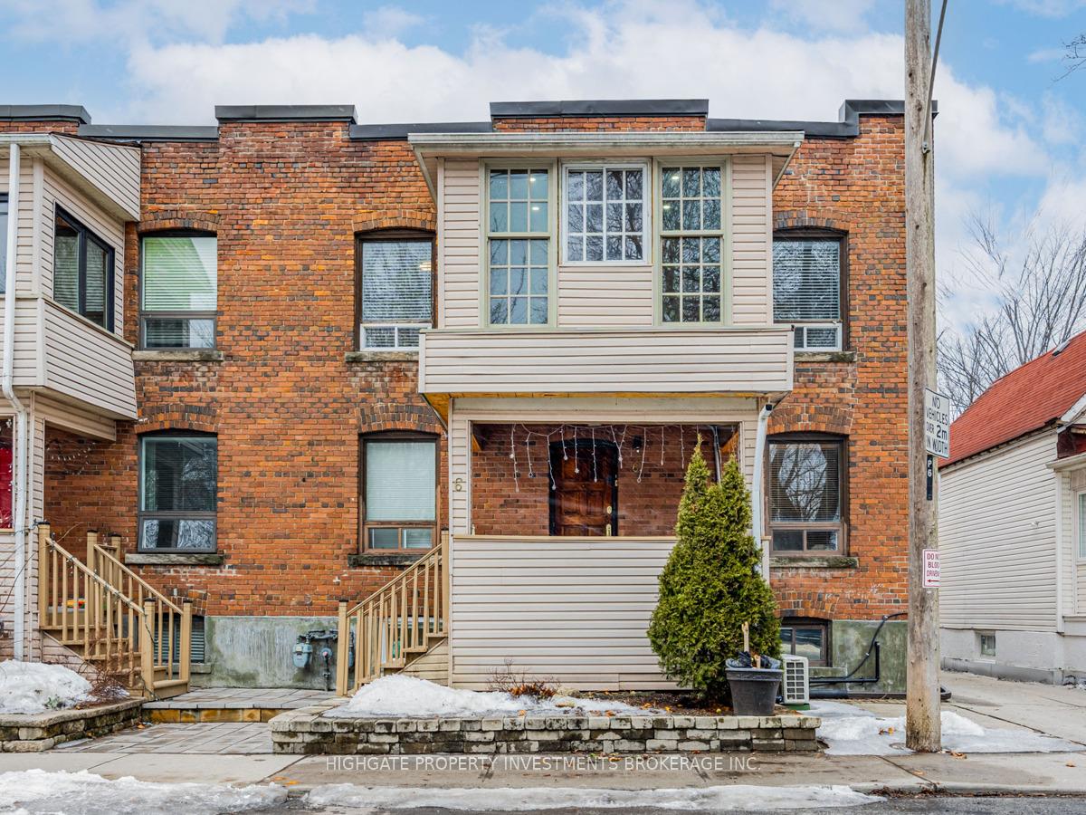 Front of Unit Upper, 6 Kew Beach Avenue