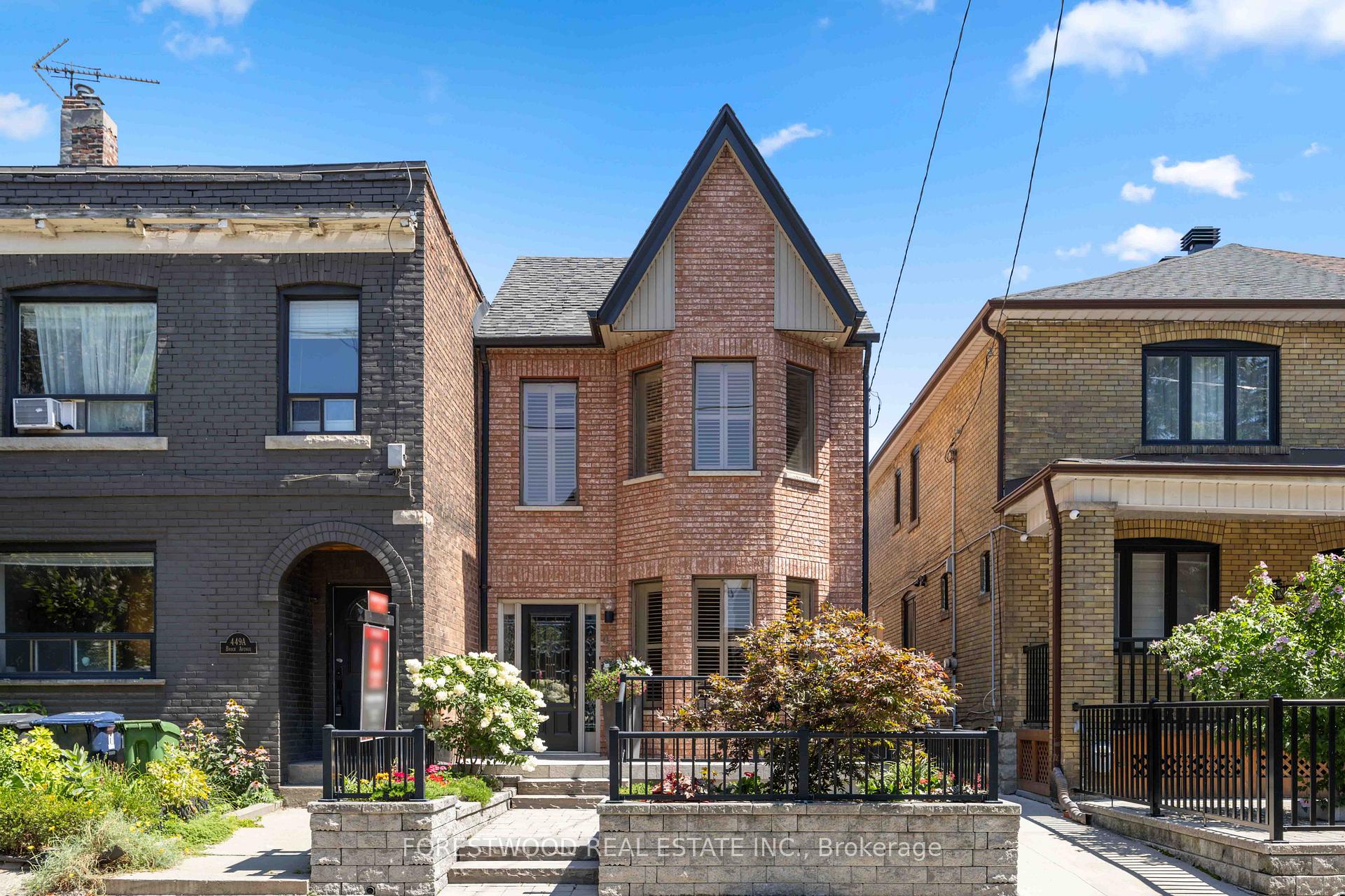 Front of 449 Brock Avenue
