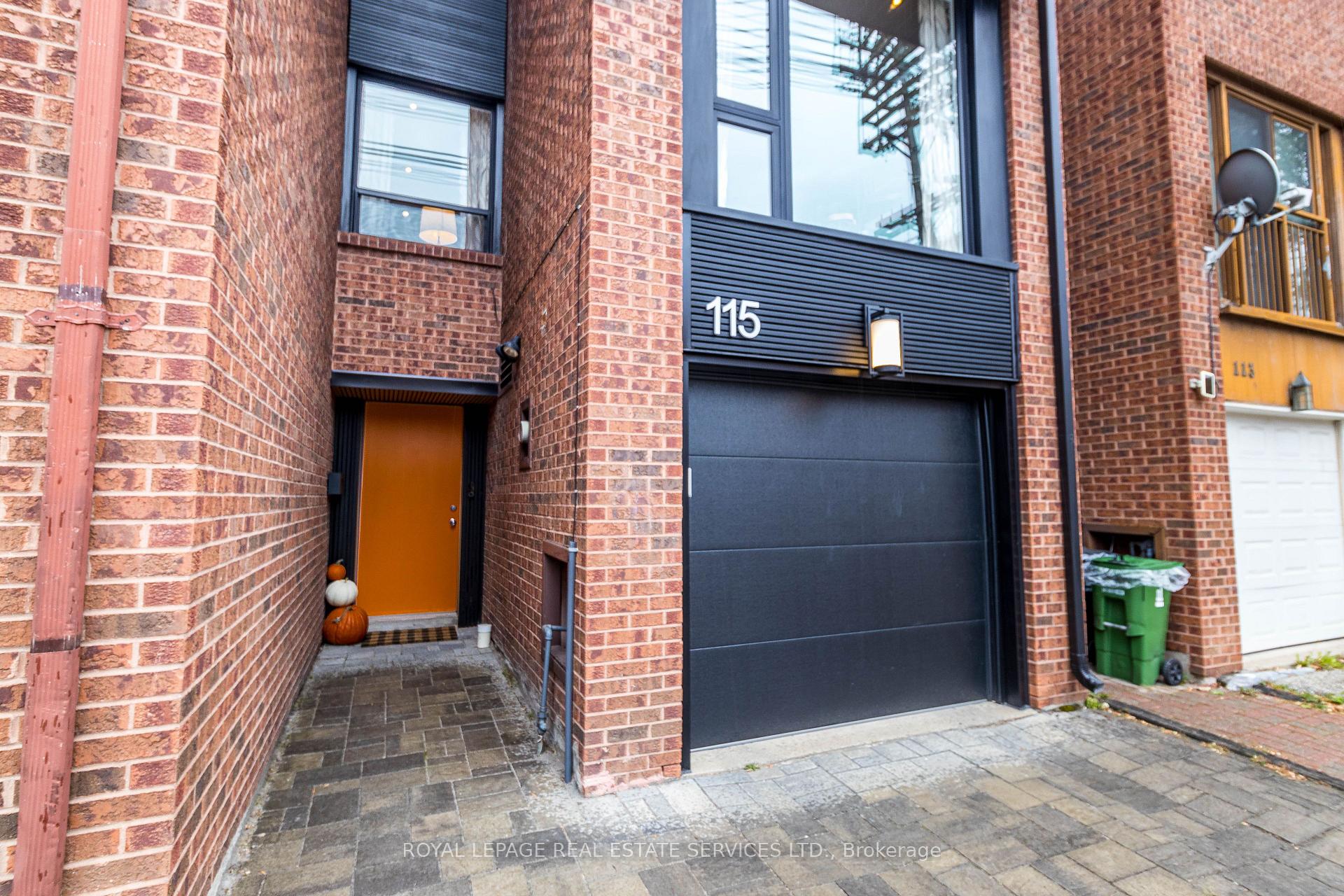 Front of 115 Tecumseth Street