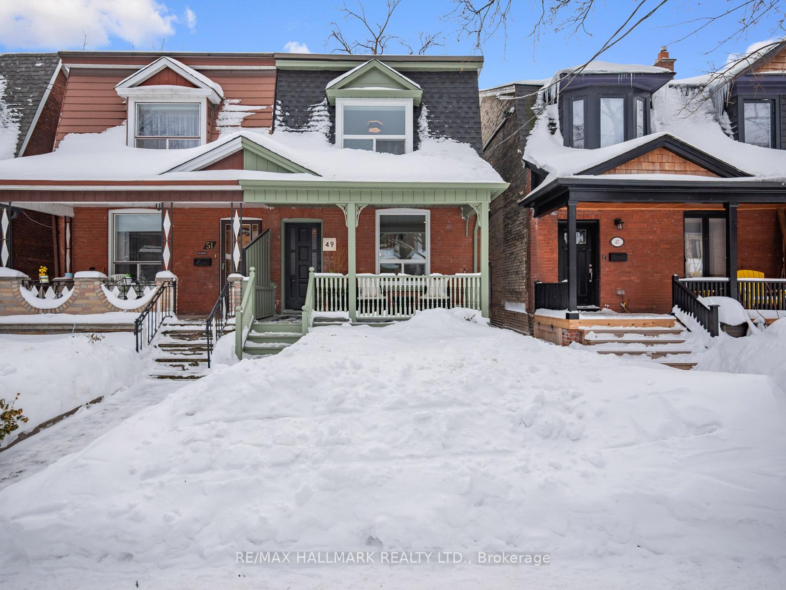 Photo 1 of 49 Dearbourne Avenue, Toronto, North Riverdale — HOMEH