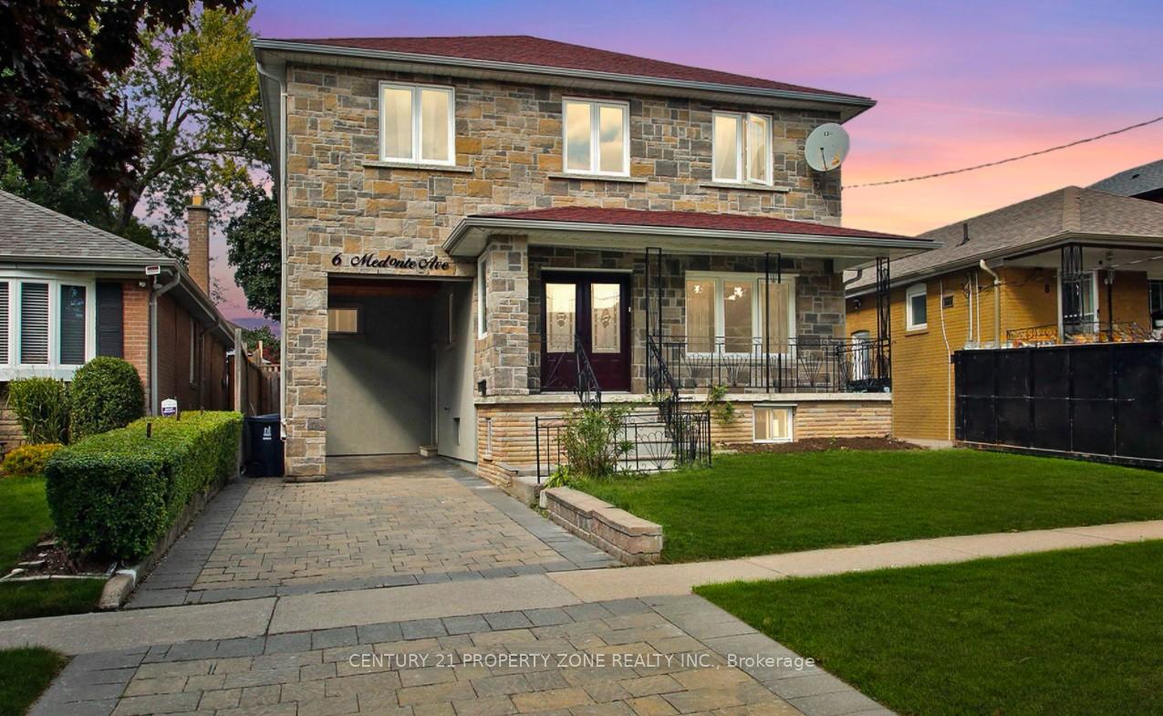 Front of 6 Medonte Avenue