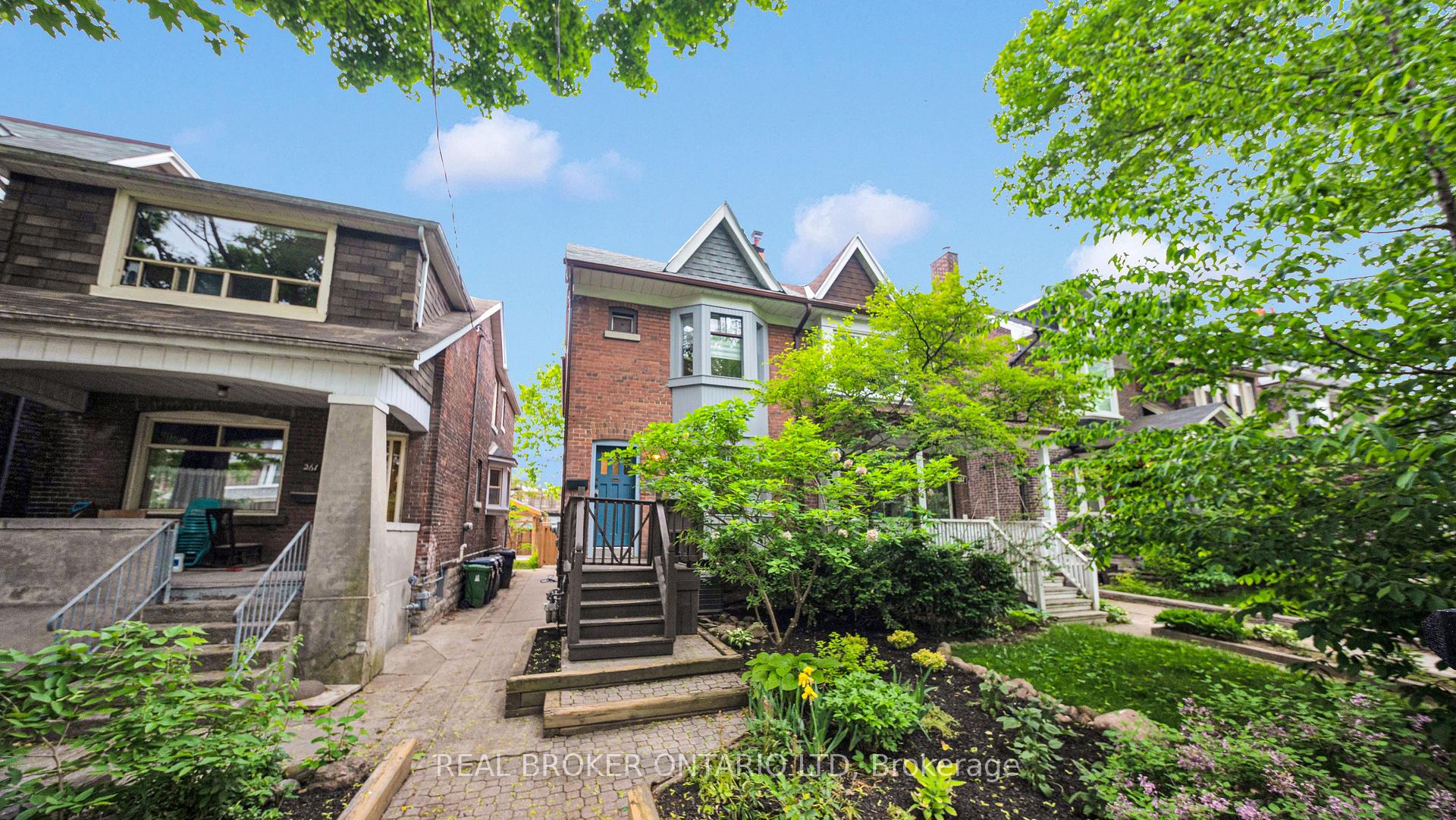 Front of 259 Strathmore Boulevard