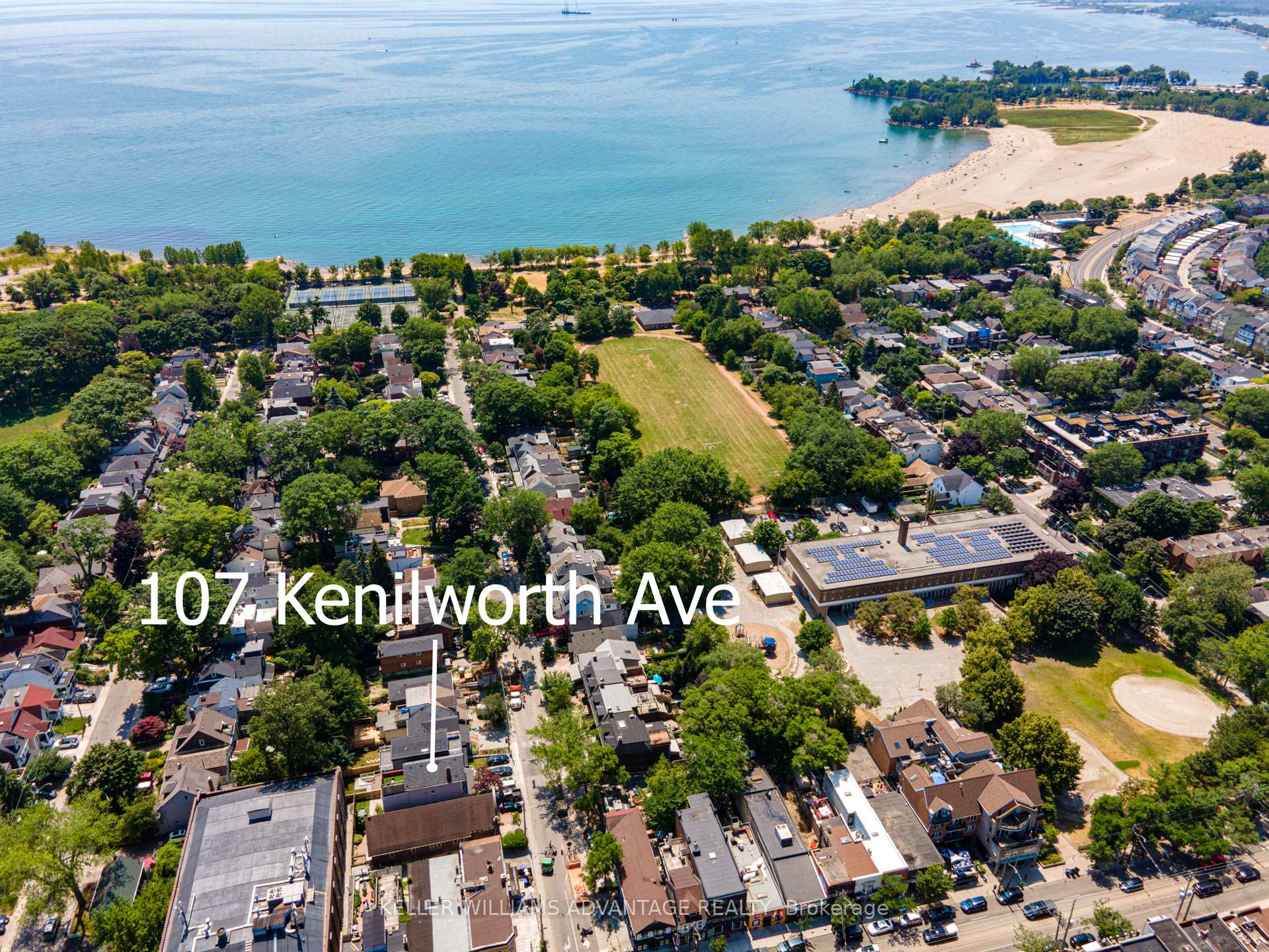 Photo 1 of 107 Kenilworth Avenue, Toronto, The Beaches — HOMEH