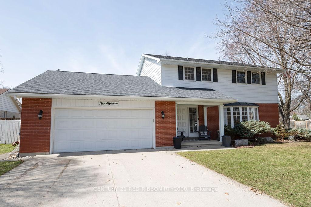 Front of 218 Riverview Drive