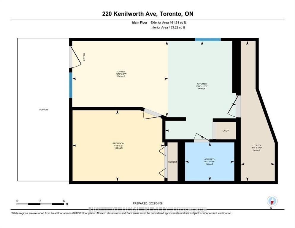 Photo 11 of Unit D, 220 Kenilworth Avenue, Toronto, The Beaches — HOMEH