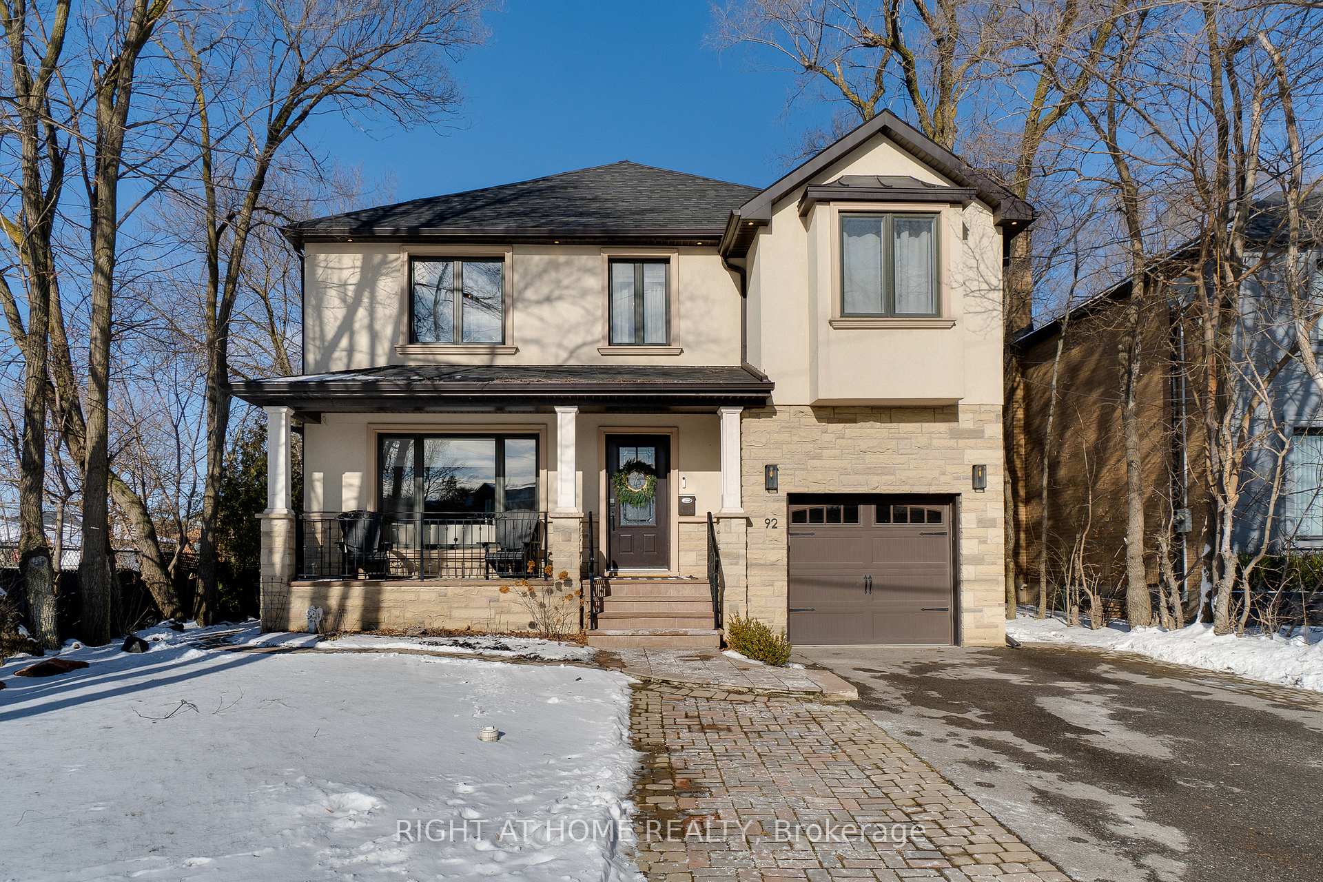 Front of 92 Ridgevale Drive