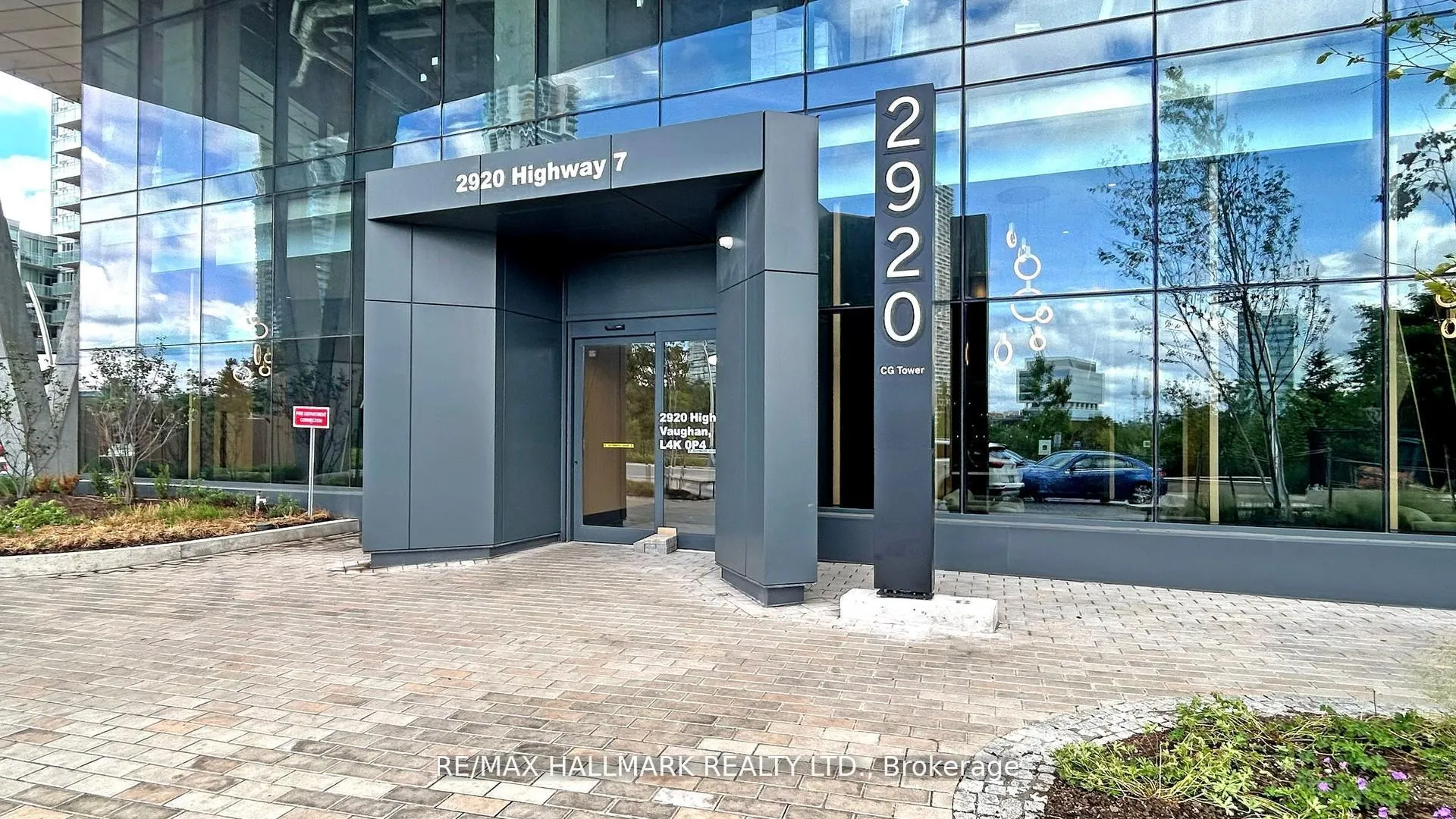 Front of Unit 1302, 2920 highway 7 Road