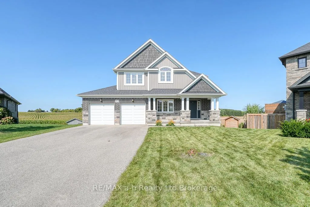 Front of 307 Poldon Drive