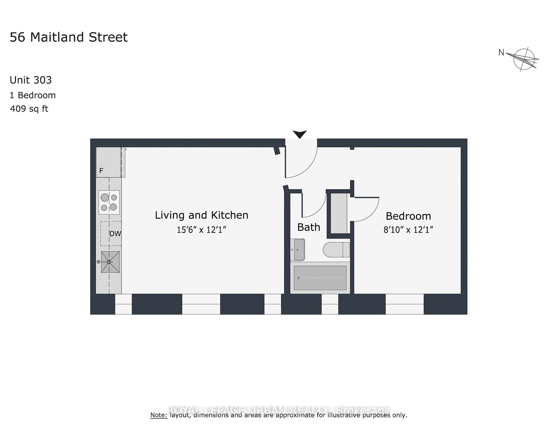 Photo 4 of Unit 303, 56 Maitland Street, Toronto, Church-Yonge Corridor — HOMEH