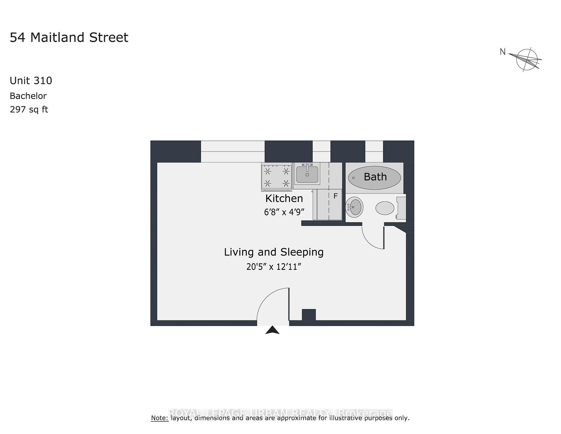 Photo 8 of Unit 310, 54 Maitland Street, Toronto, Church-Yonge Corridor — HOMEH