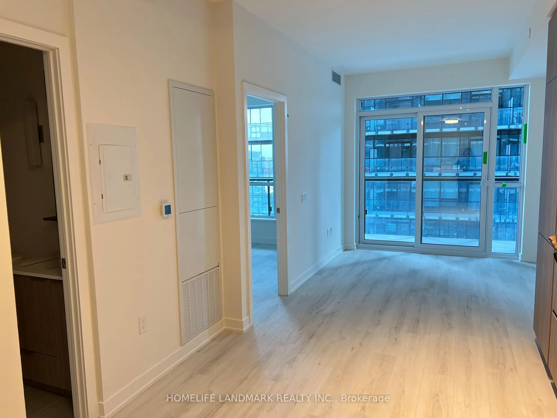 Front of Unit 1208N, 120 Broadway Avenue