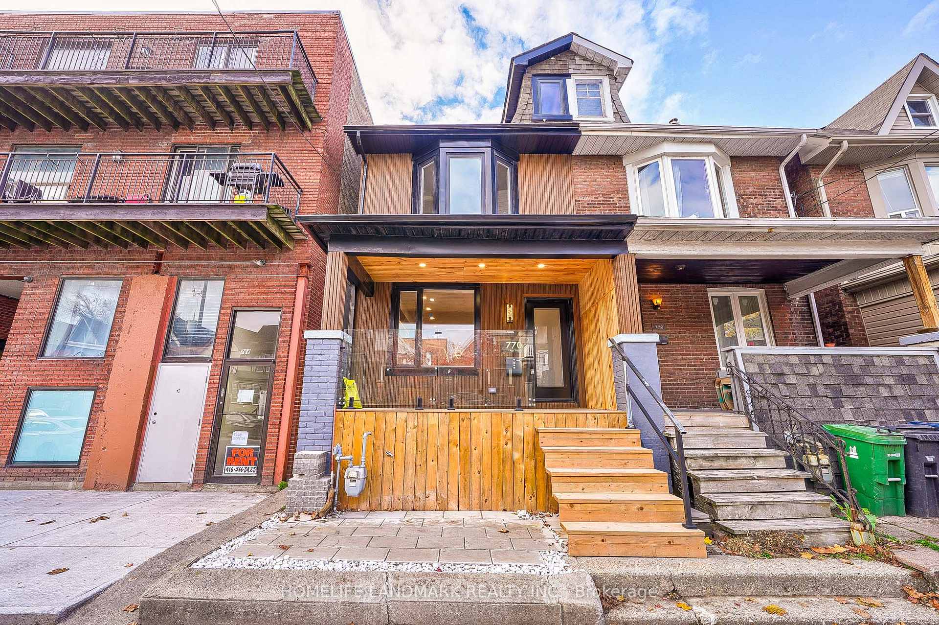 Front of 770 Pape Avenue