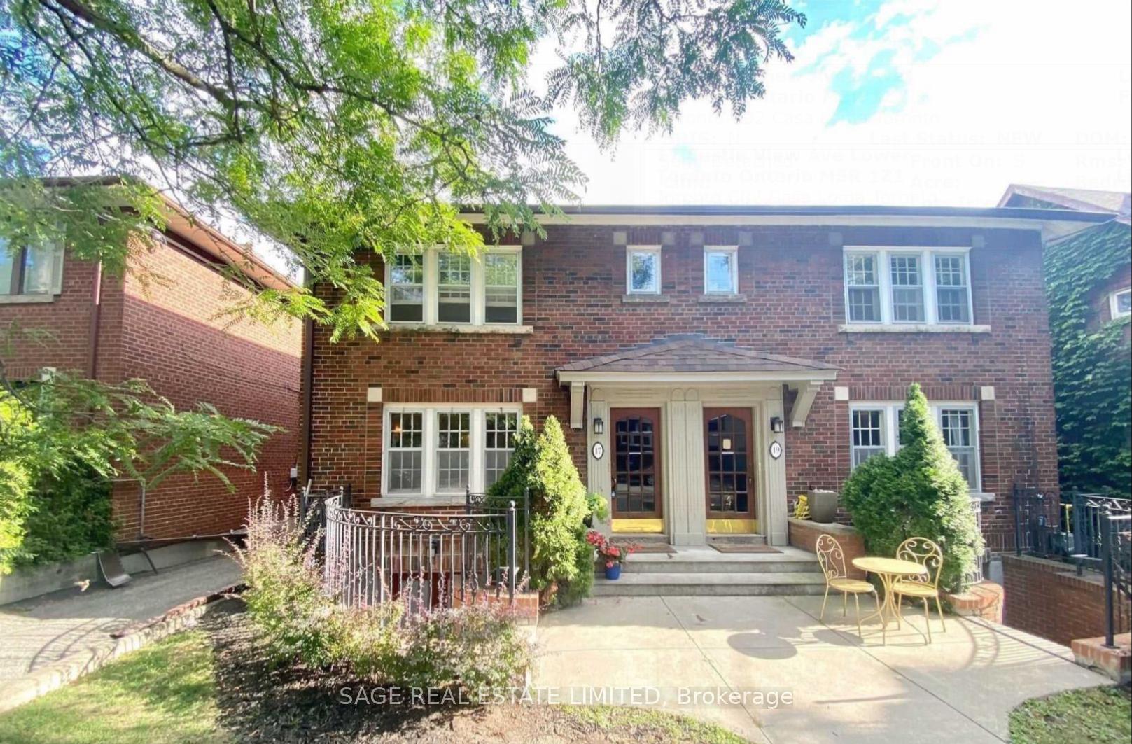 Photo 1 of Unit Lower, 17 Castle View Avenue, Toronto, Casa Loma — HOMEH