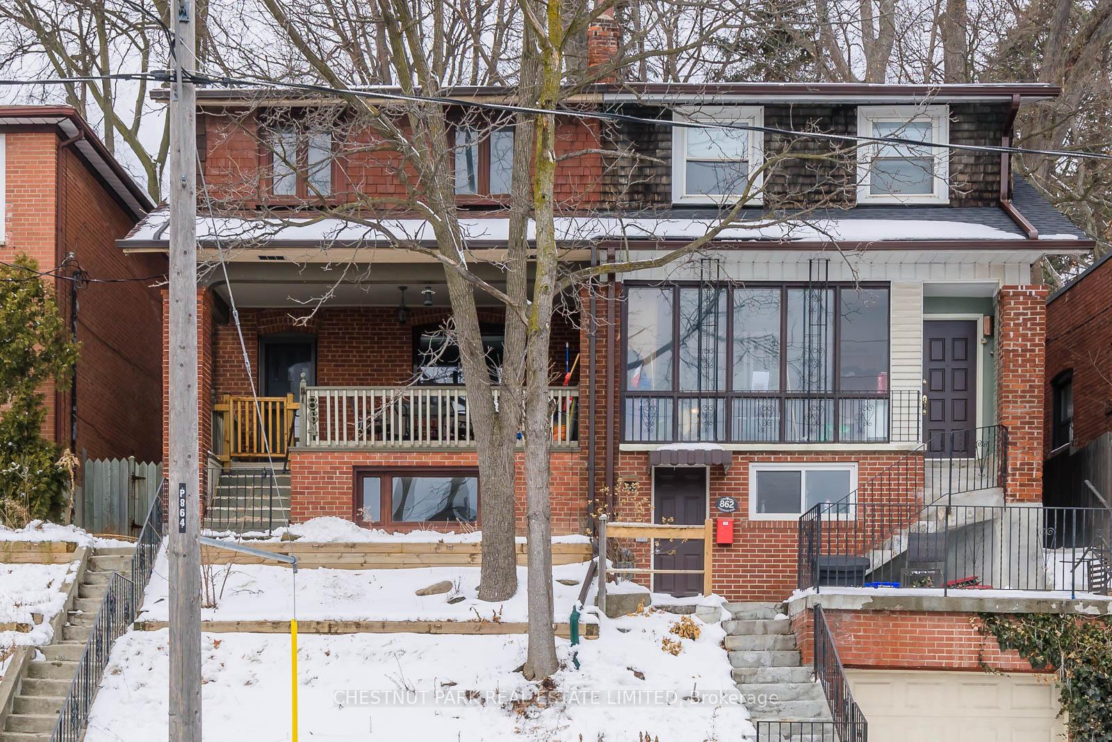 Front of Unit Lower, 864 Davenport Road