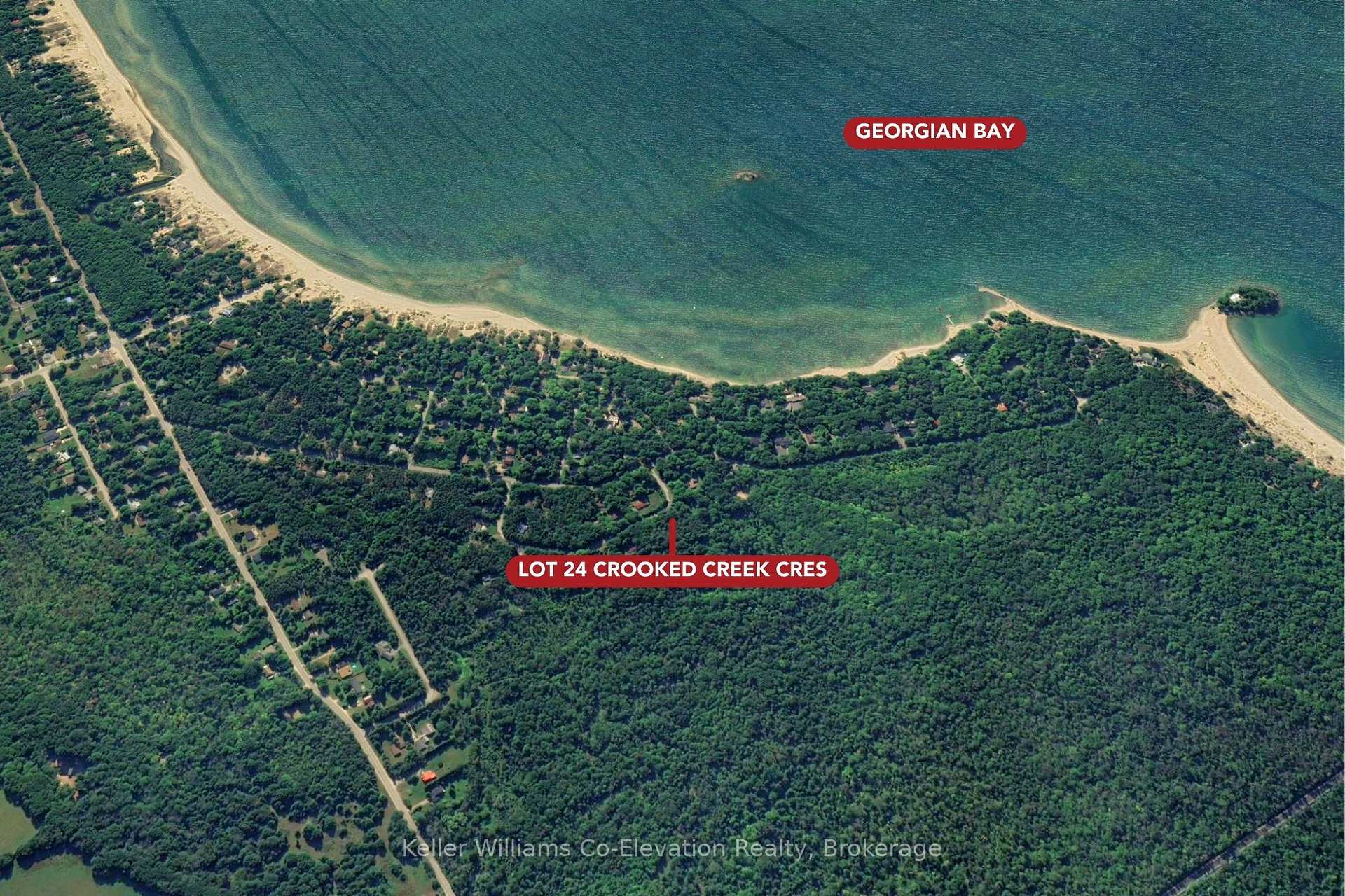Photo 2 of Lot 24 Crooked Creek Crescent, Tiny, Rural Tiny — HOMEH