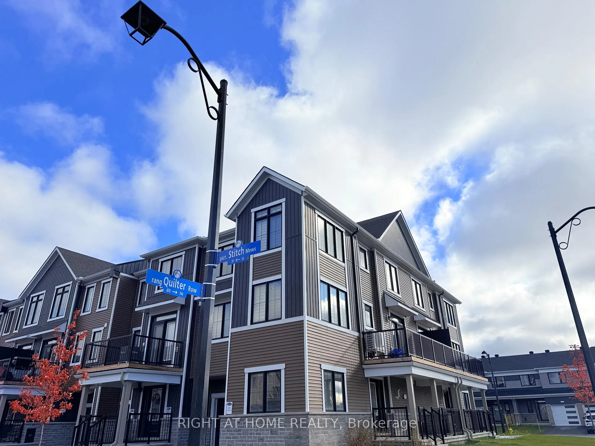 Photo 2 of 63 Stitch Mews, Ottawa, Goulbourn Twp From Franktown Rd/South To Rideau — HOMEH