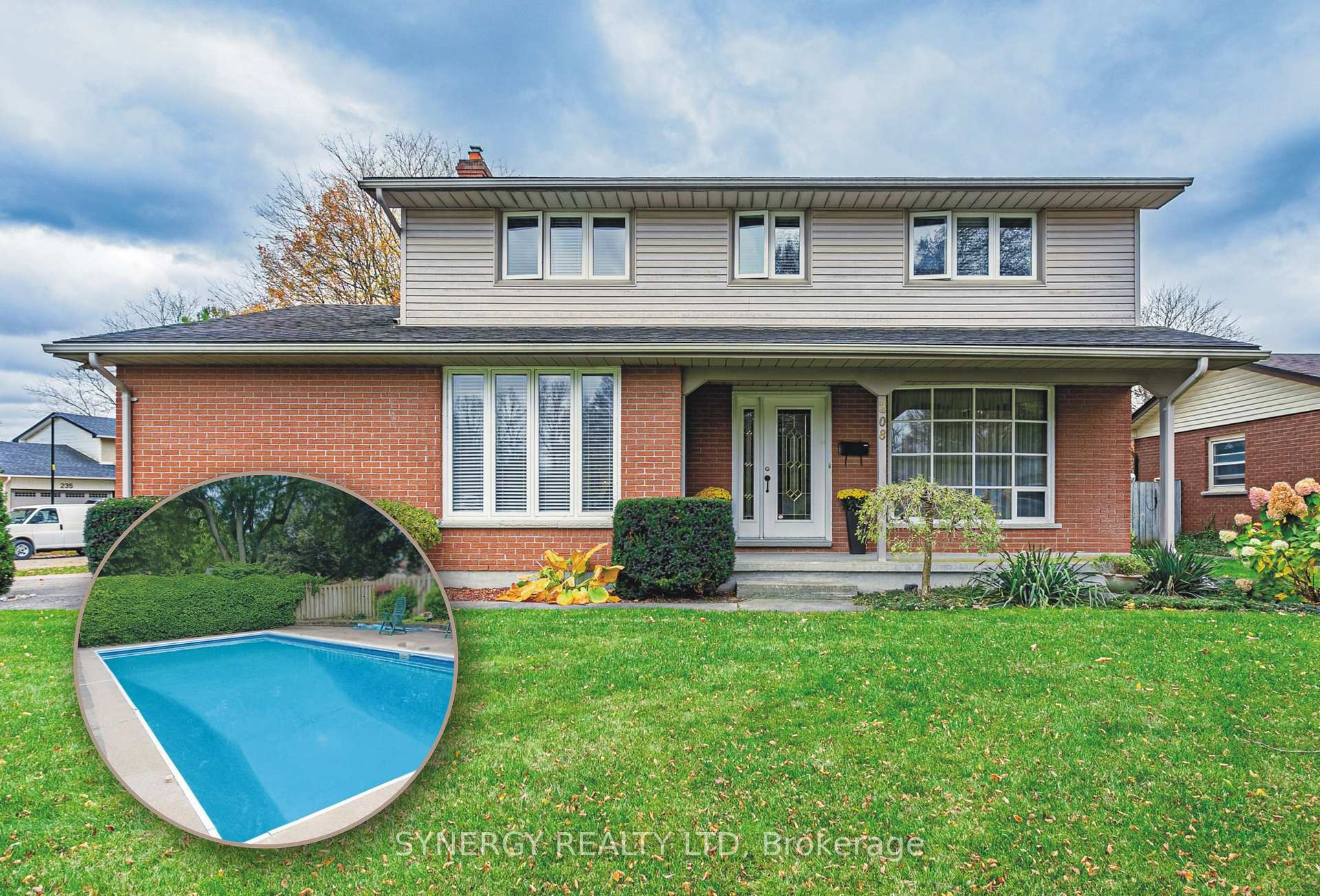Front of 208 Lamore Crescent