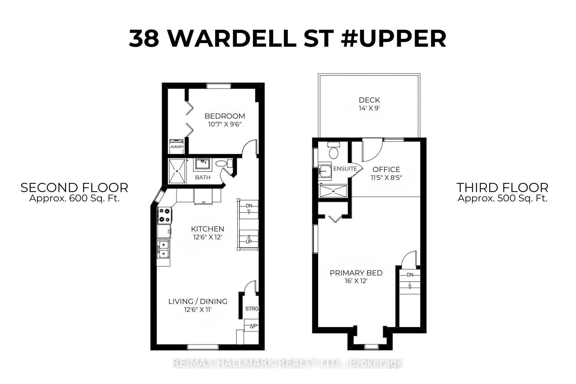 Photo 20 of Unit Upper, 38 Wardell Street, Toronto, South Riverdale — HOMEH