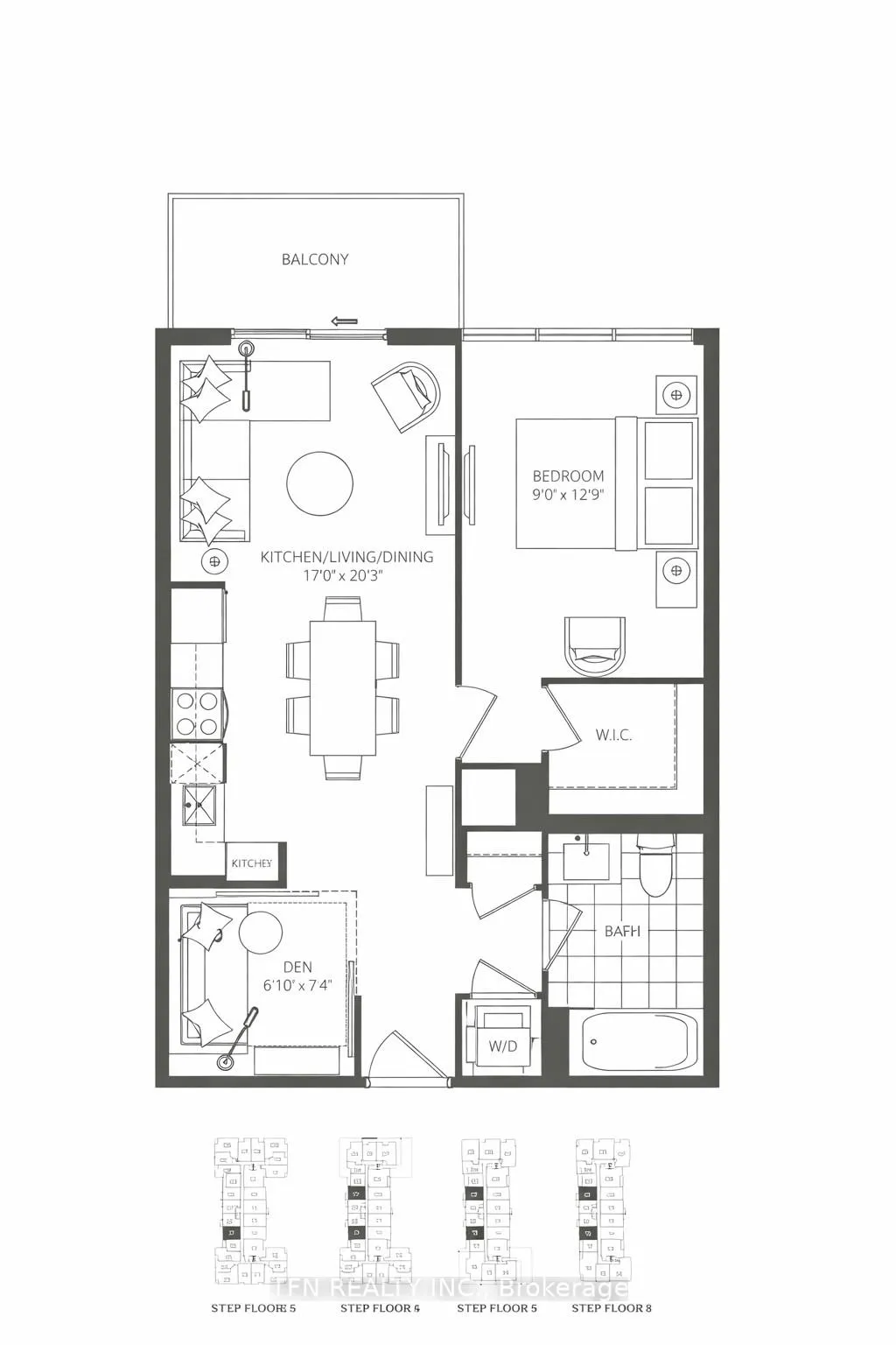 Photo 13 of Unit 823, 10 Gibbs Road, Etobicoke, Islington-City Centre West — HOMEH