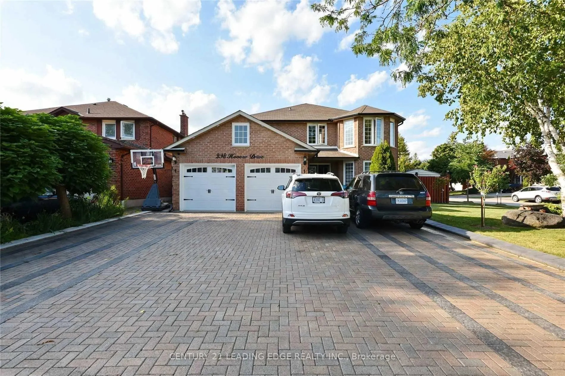 Front of 298 Hoover Drive